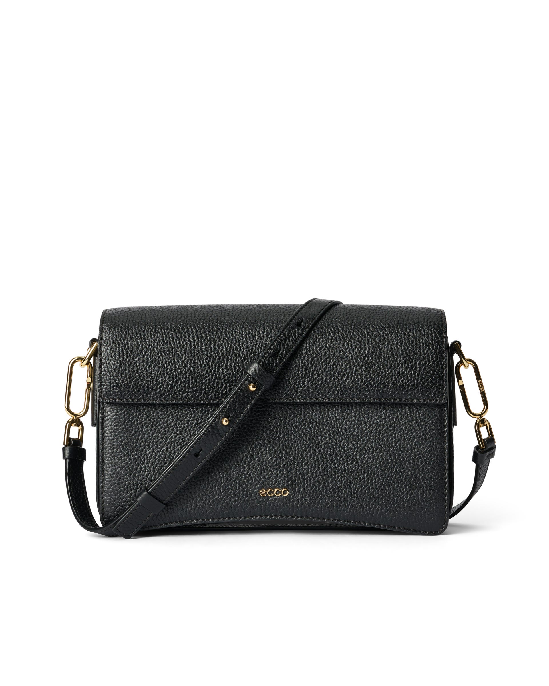 ECCO® Pinch Pebbled Leather Large Crossbody Bag