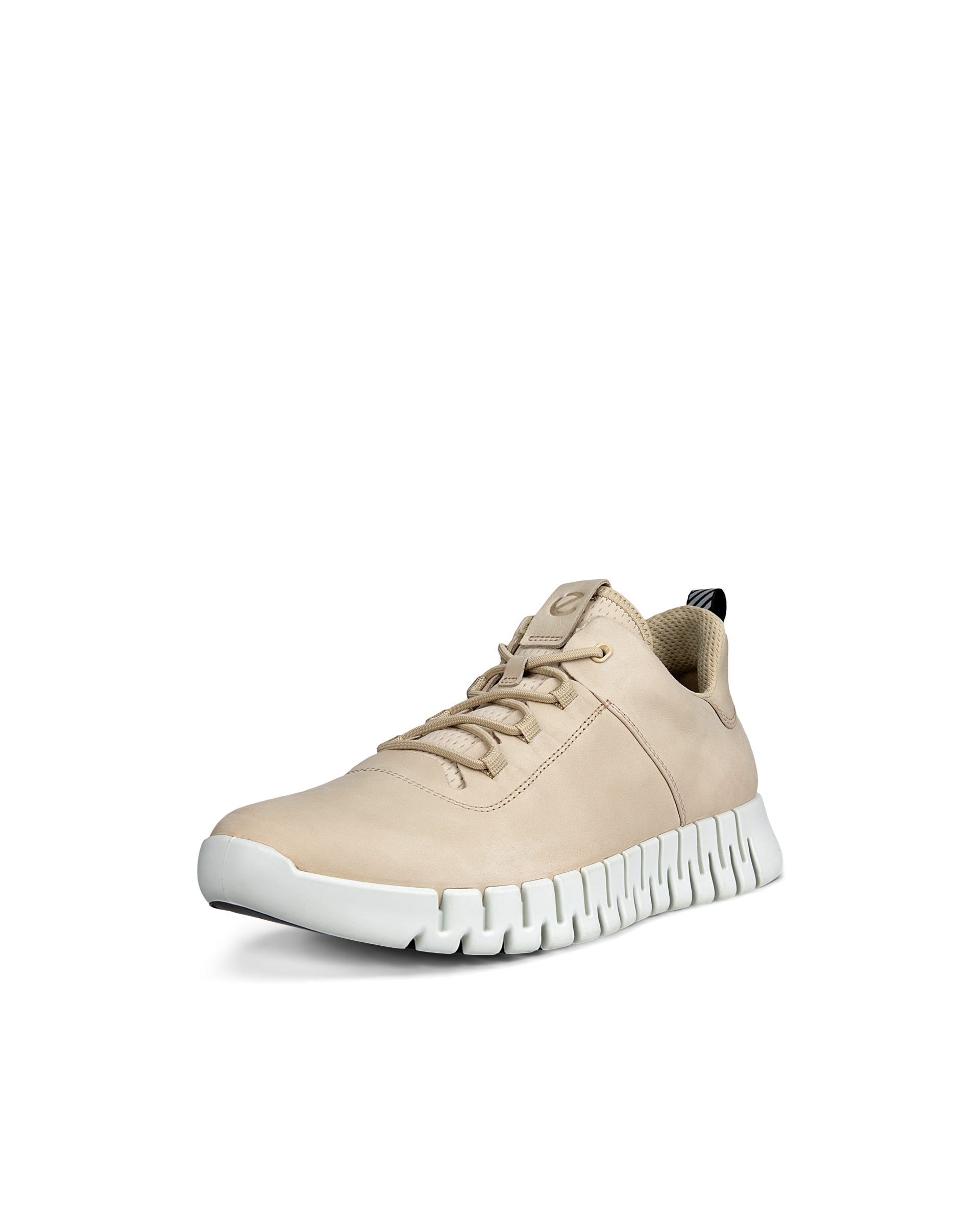ECCO® Gruuv baskets en nubuck pour homme - Beige - Main