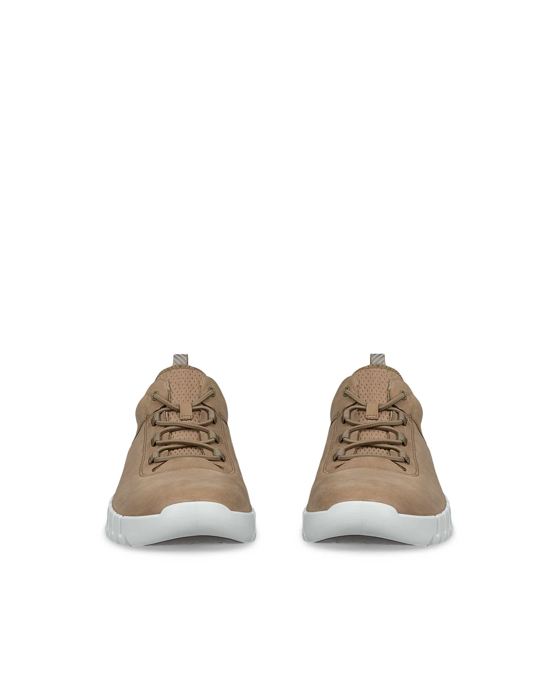 Pánské nubukové tenisky ECCO® GRUUV - Hnědá - Front pair