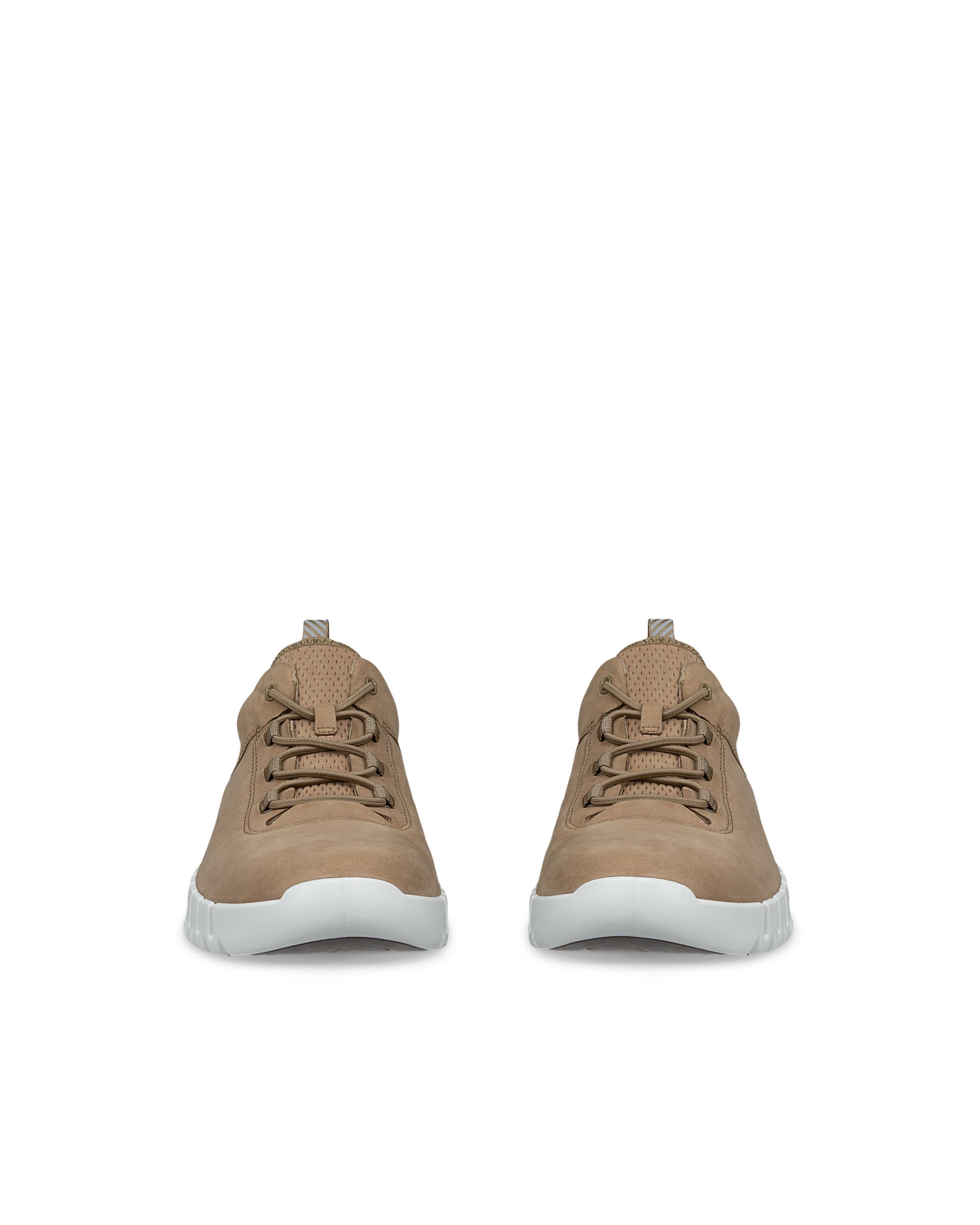 Pánské nubukové tenisky ECCO® GRUUV - Hnědá - Front pair