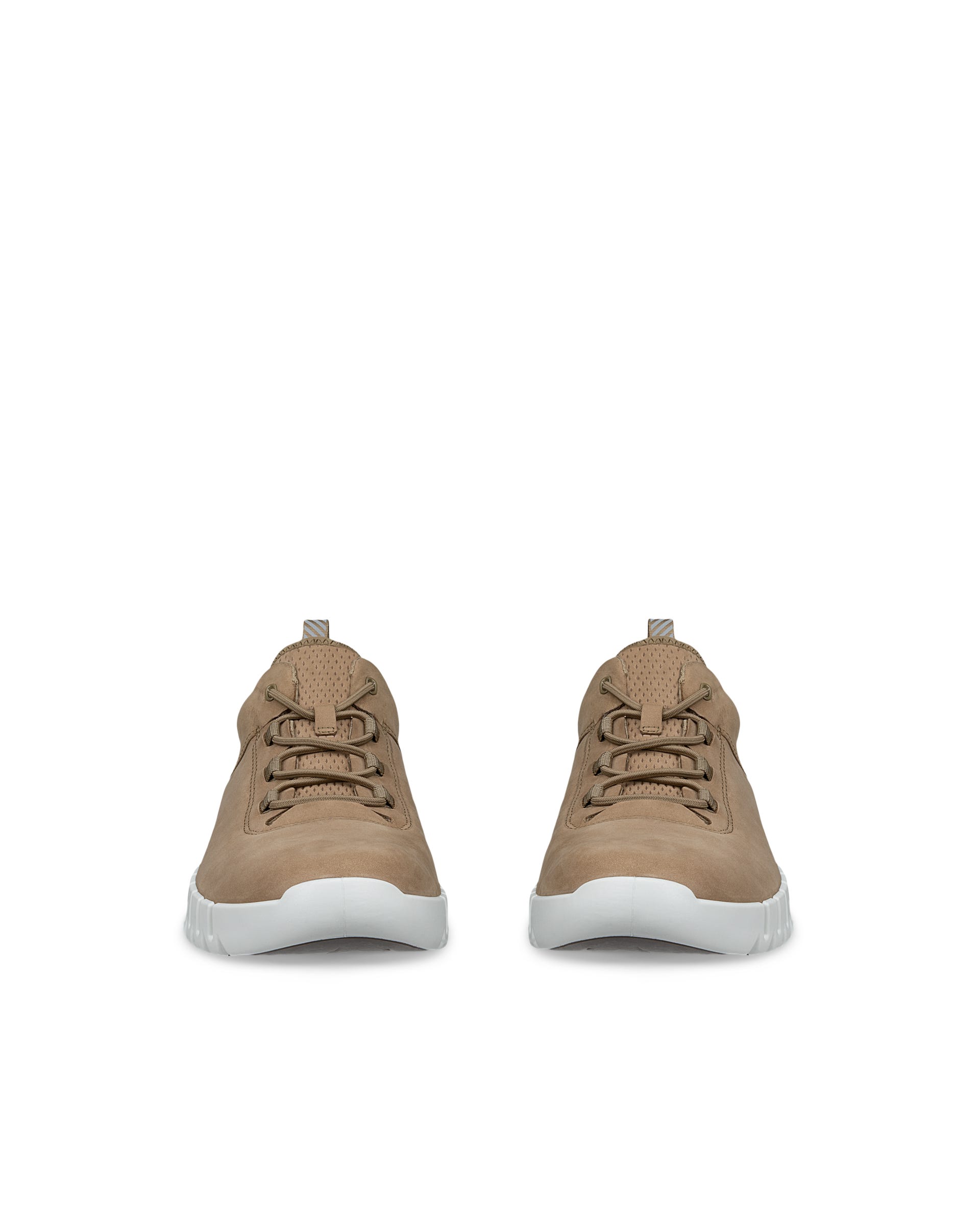 Pánské nubukové tenisky ECCO® GRUUV - Hnědá - Front pair