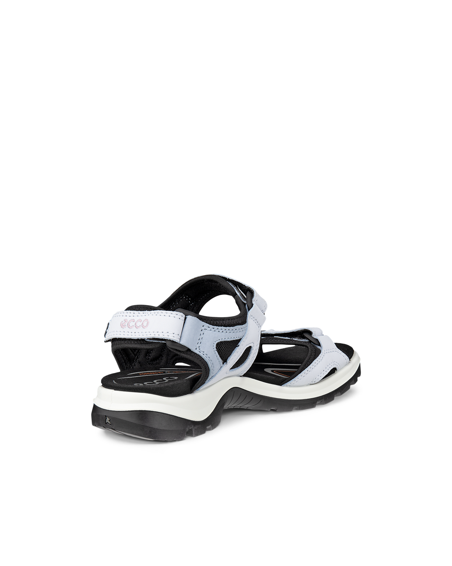 ECCO® Offroad Yucatan Damen Trekkingsandale aus Nubukleder - Blau - Back