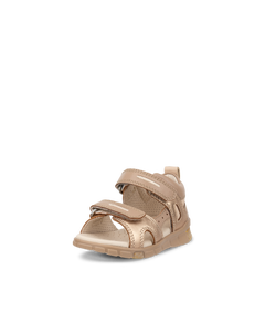 ECCO MINI STRIDE SANDAL — Beige 2