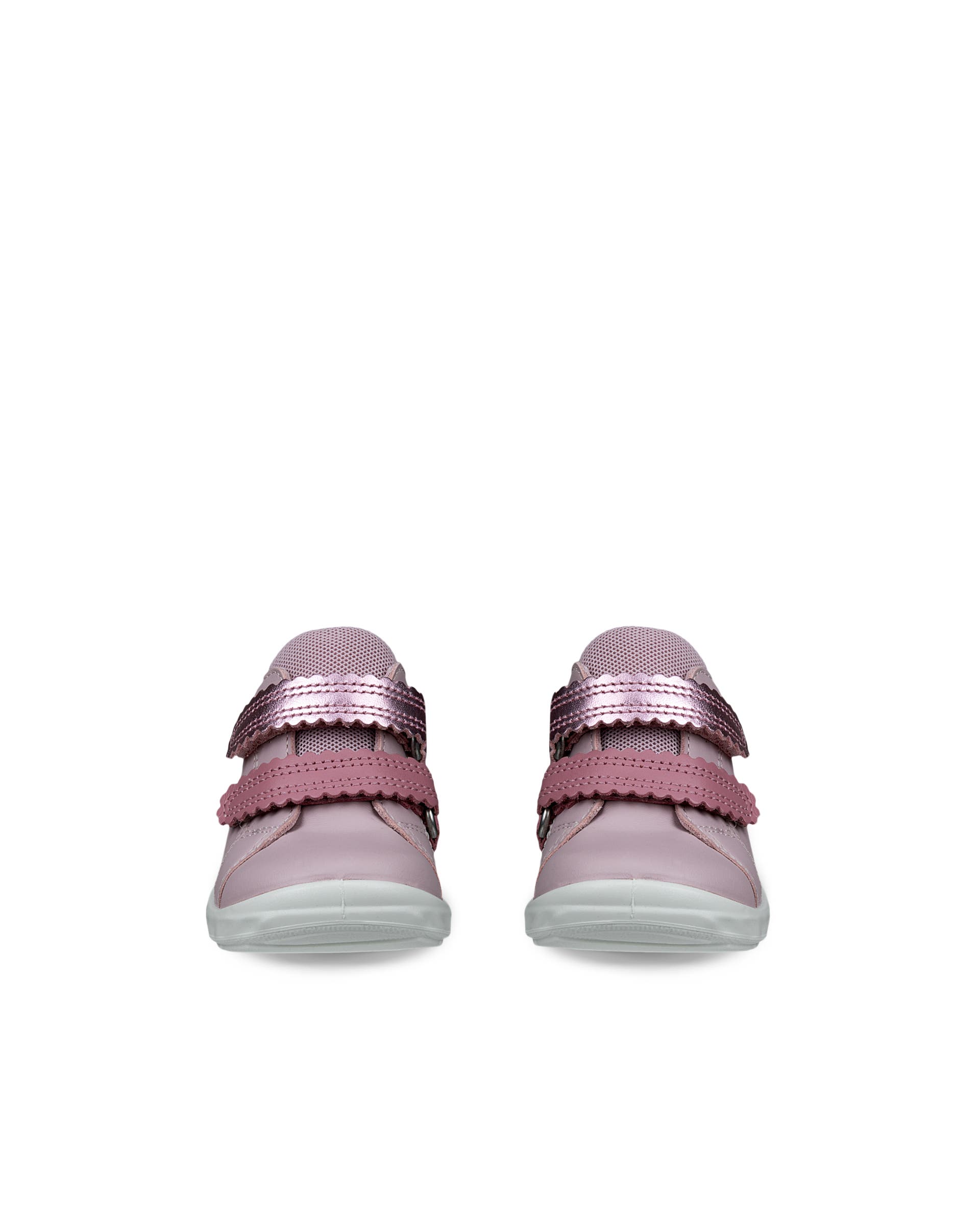 ECCO® SP.1 LITE INFANT Träningssko skinn med kardborreband barn - Rosa - Front pair