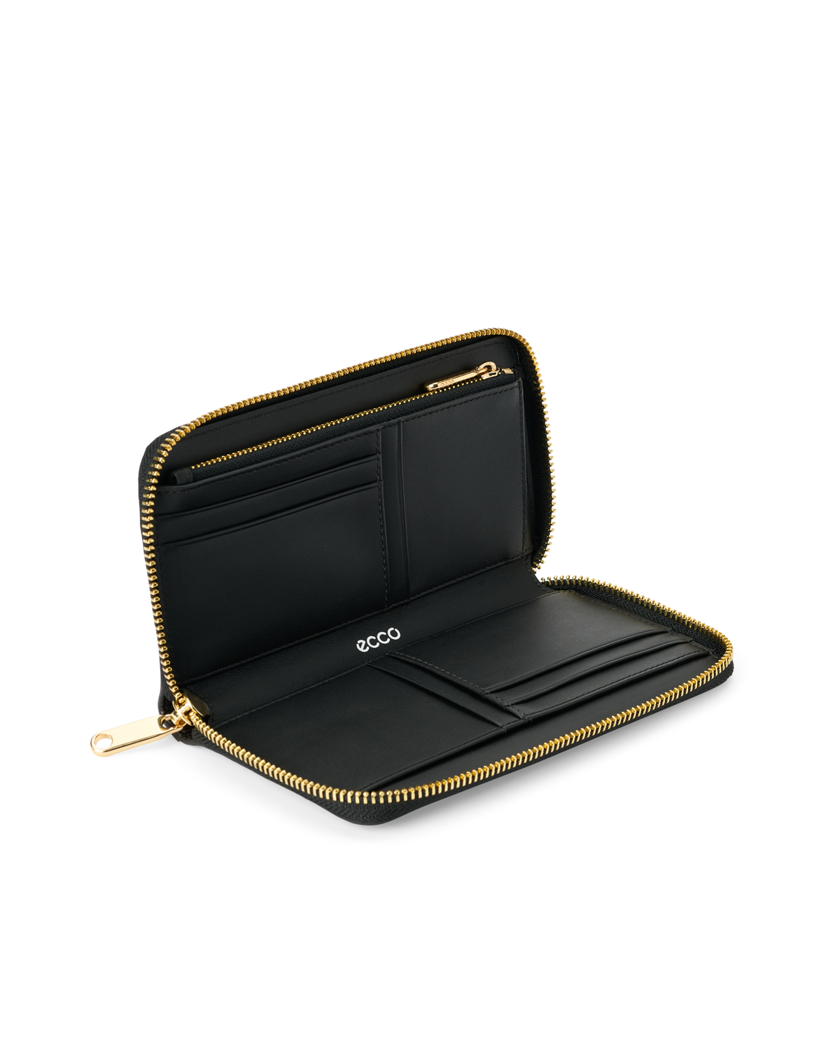 ECCO Wallet Zipped — Black