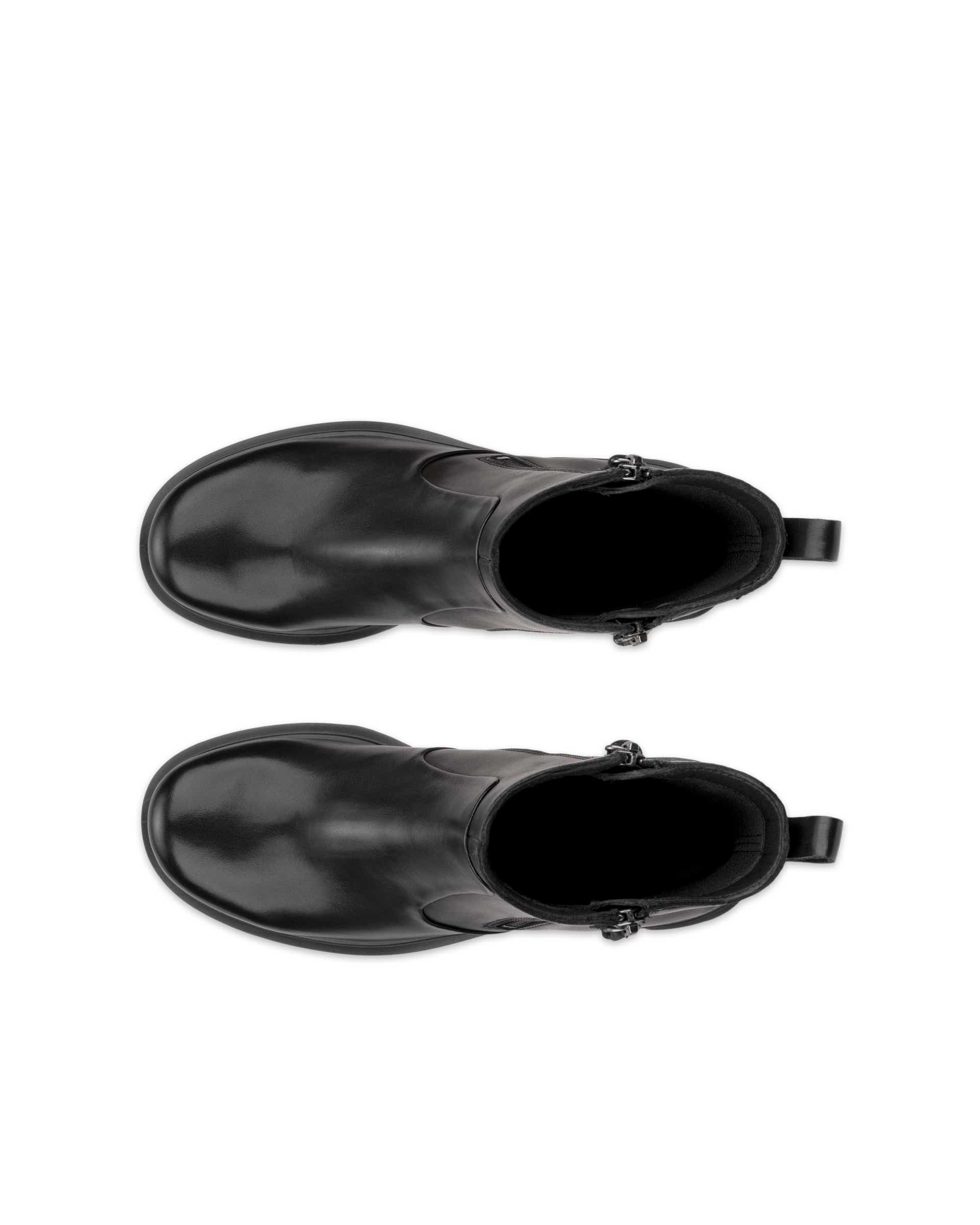 ECCO METROPOLE SEOUL 45 WOMEN ウィメンズ レザーブーツ - ブラック - Top left pair