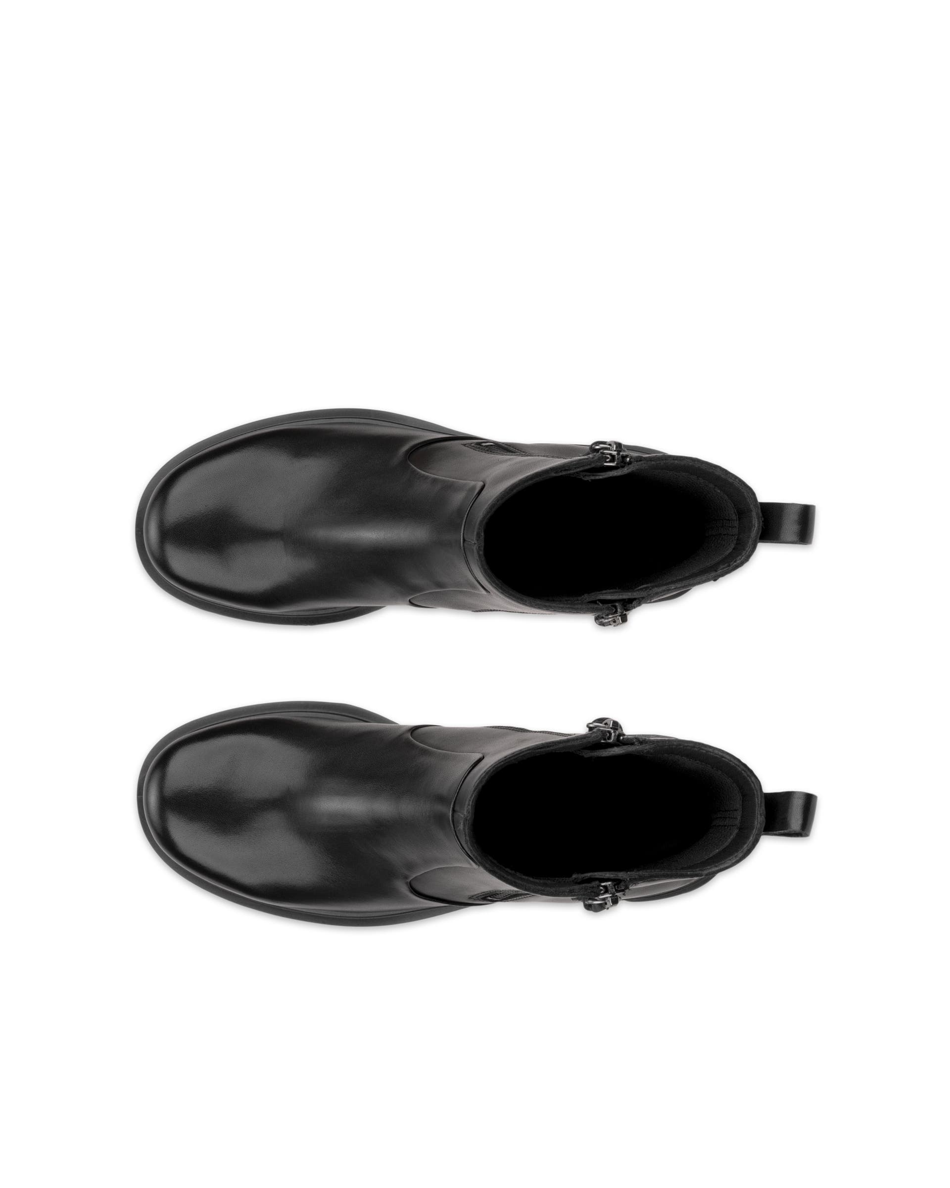 ECCO METROPOLE SEOUL 45 WOMEN ウィメンズ レザーブーツ - ブラック - Top left pair