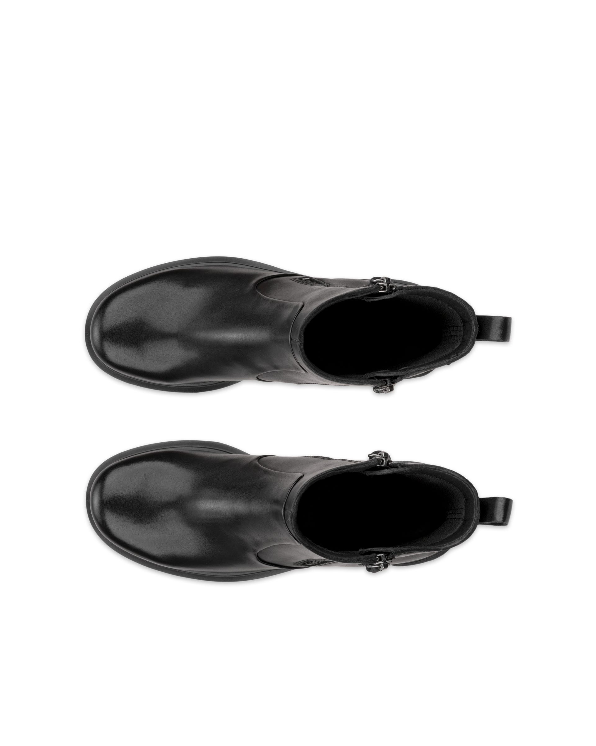 ECCO METROPOLE SEOUL 45 WOMEN ウィメンズ レザーブーツ - ブラック - Top left pair