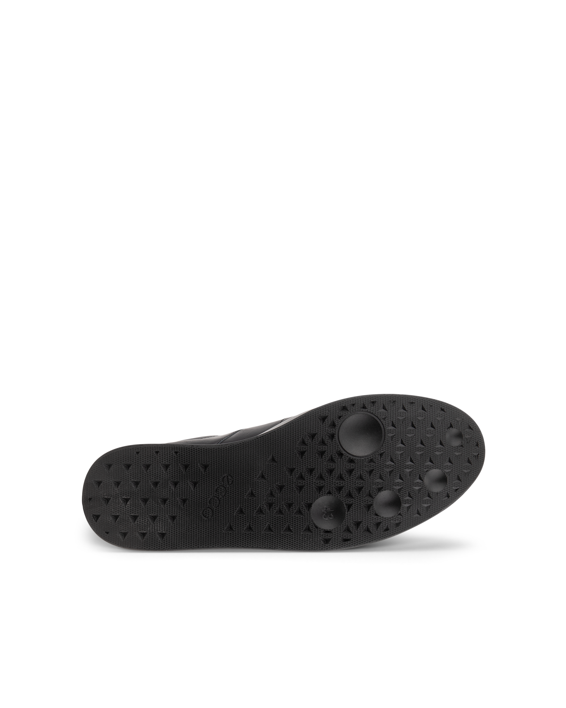 ECCO® Street Lite Herren Ledersneaker - Schwarz - Sole