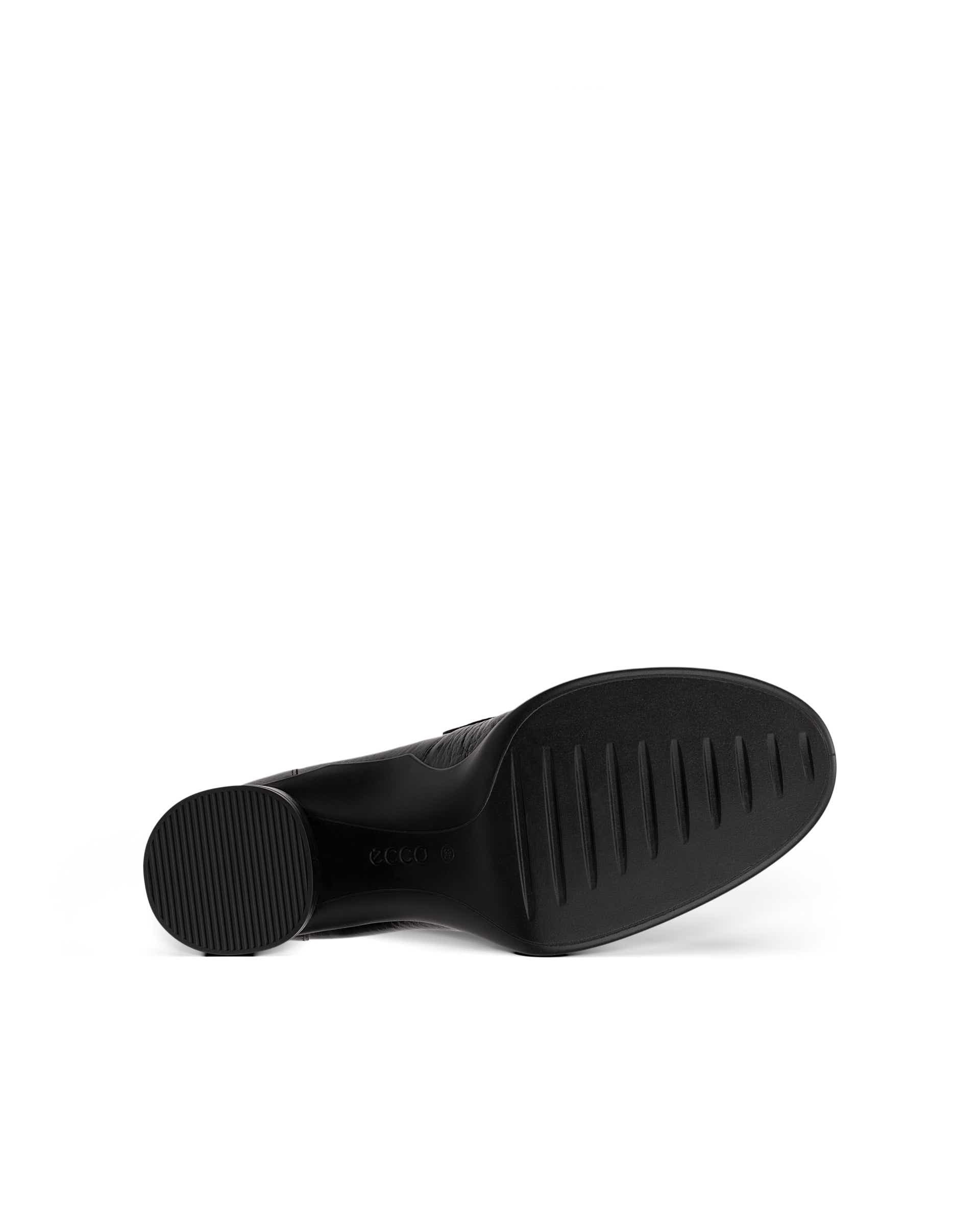 ECCO Sculpted LX 55 ウィメンズ レザーブロックヒール - ブラック - Sole