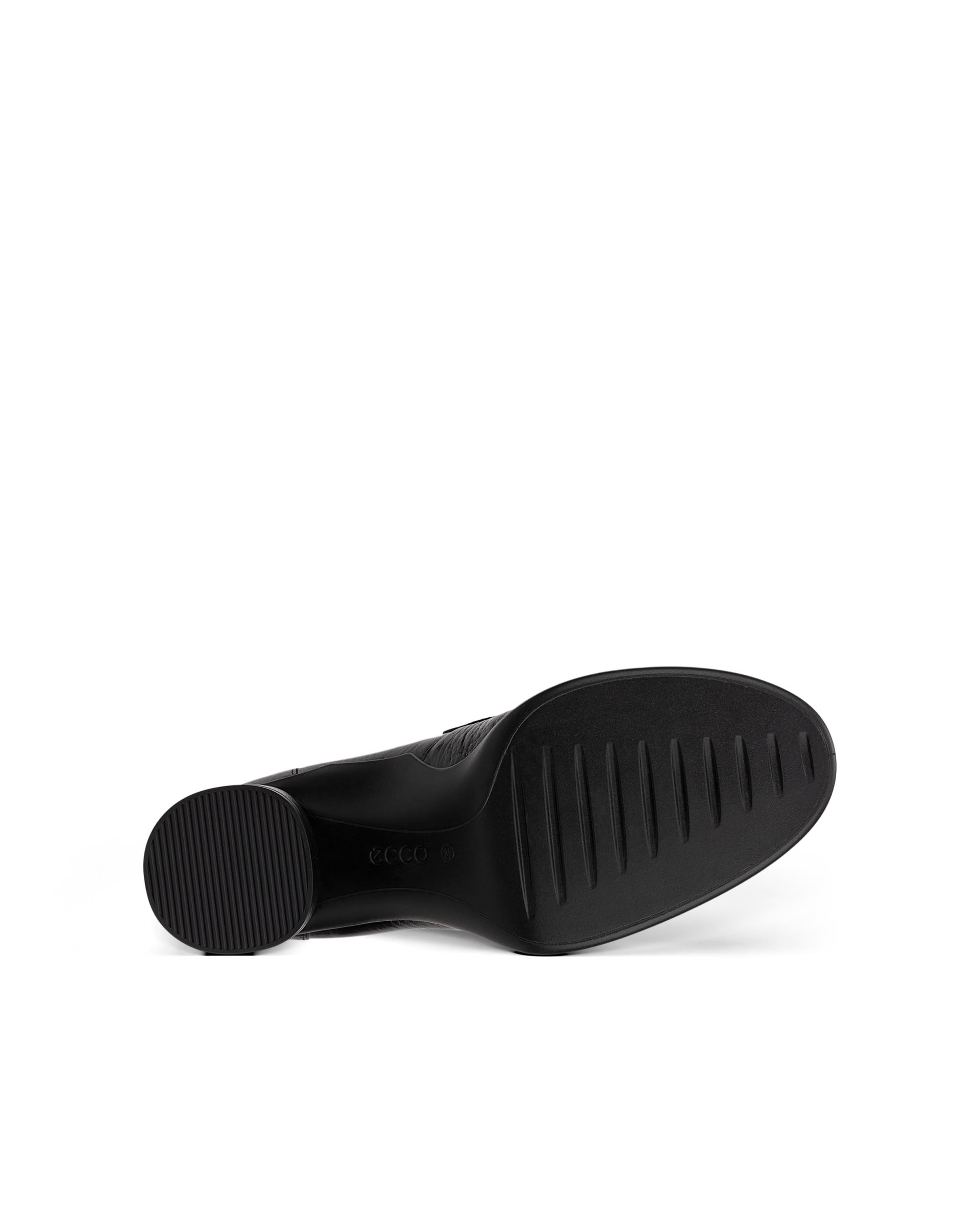 ECCO Sculpted LX 55 ウィメンズ レザーブロックヒール - ブラック - Sole
