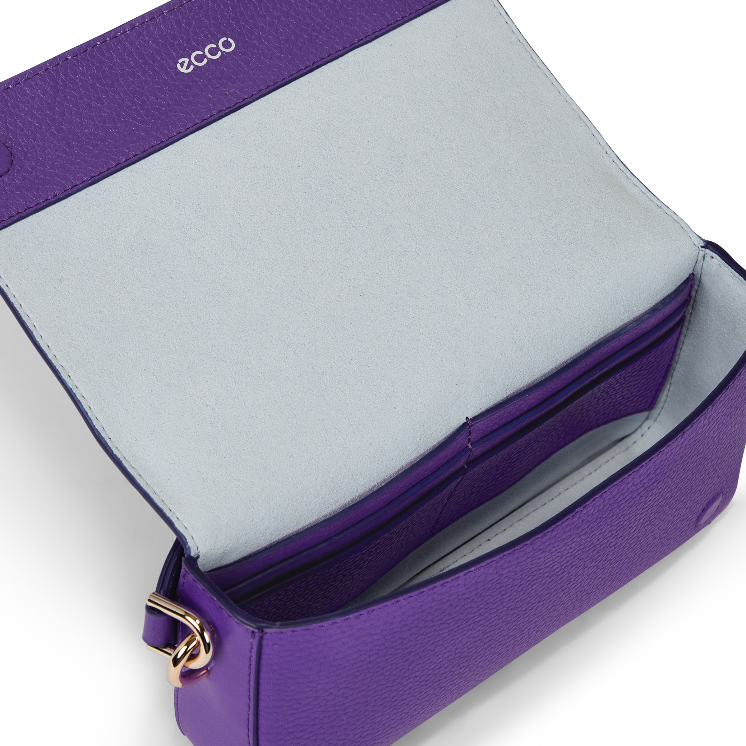 ECCO® Phone Bag Leather Crossbody Bag | Purple