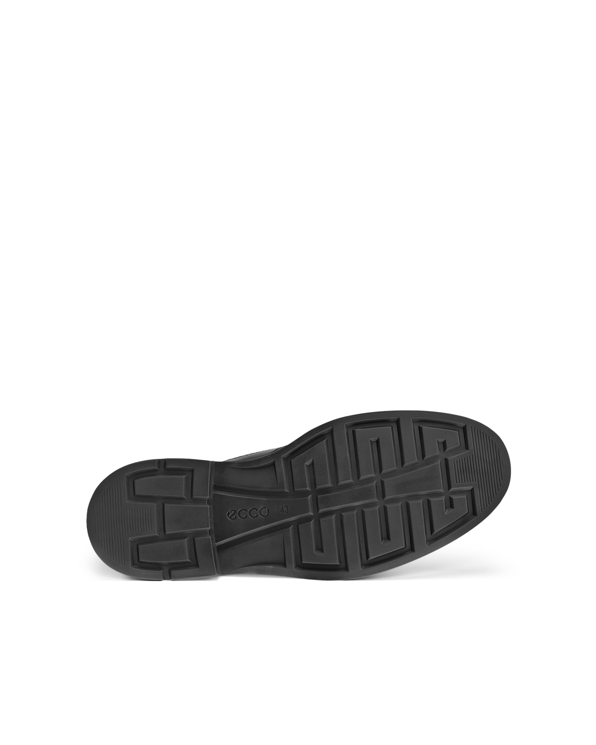 ECCO® Metropole London Herren Budapester aus Leder - Schwarz - Sole