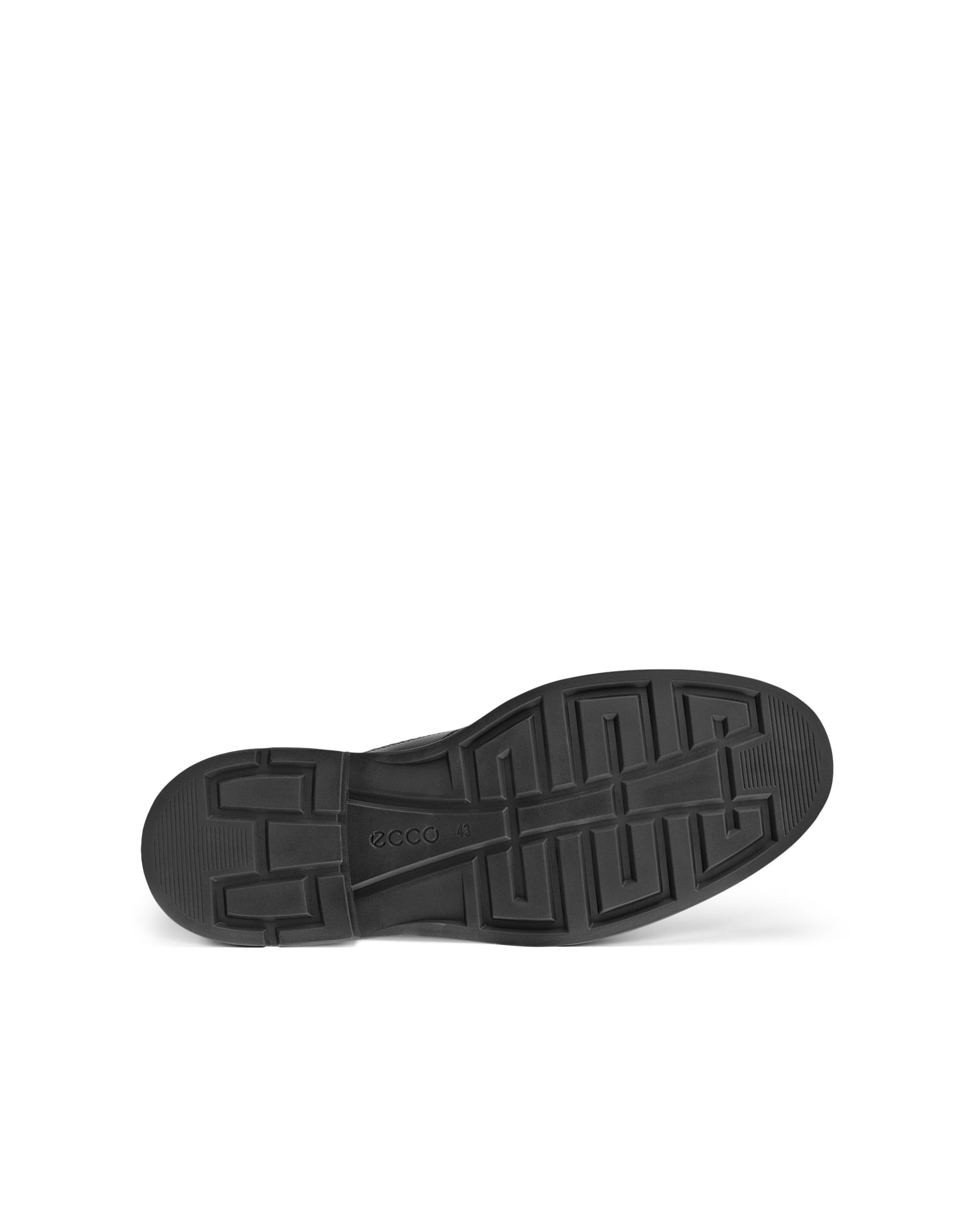 Pánska kožená obuv typu Brogue  ECCO® Metropole London - Čierna - Sole