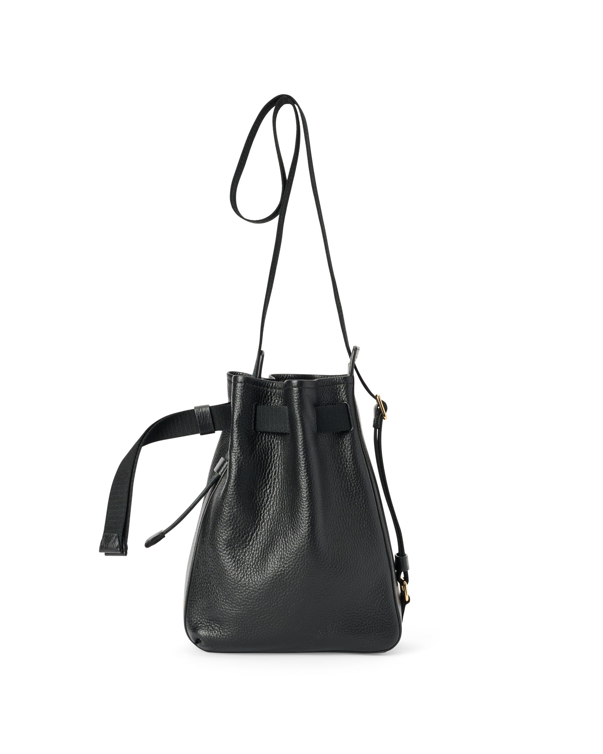 ECCO® Sail minkšta odinė rankinė - Juoda - Back