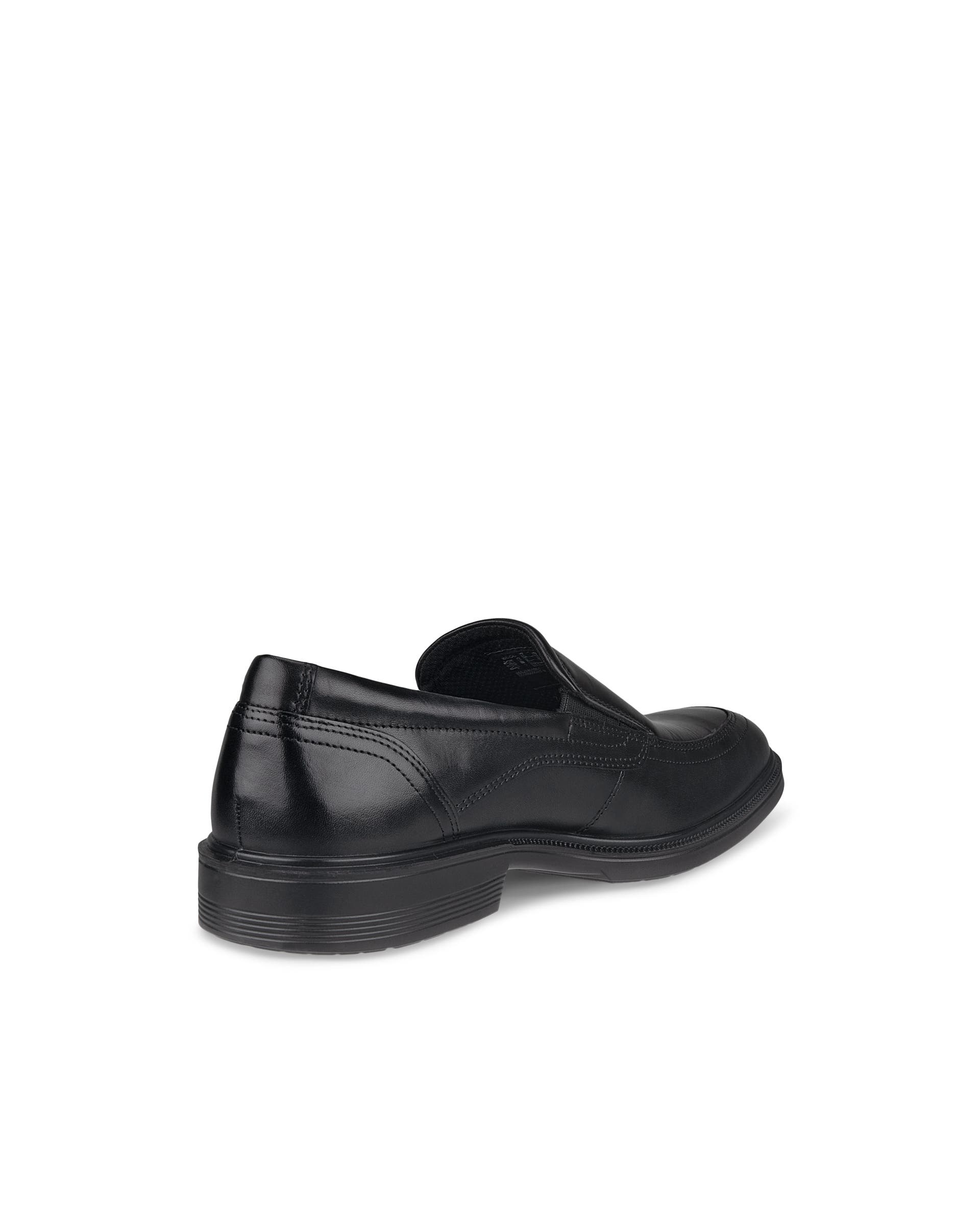 ECCO Men Maitland Apron-toe Slip-ons - Black - Back