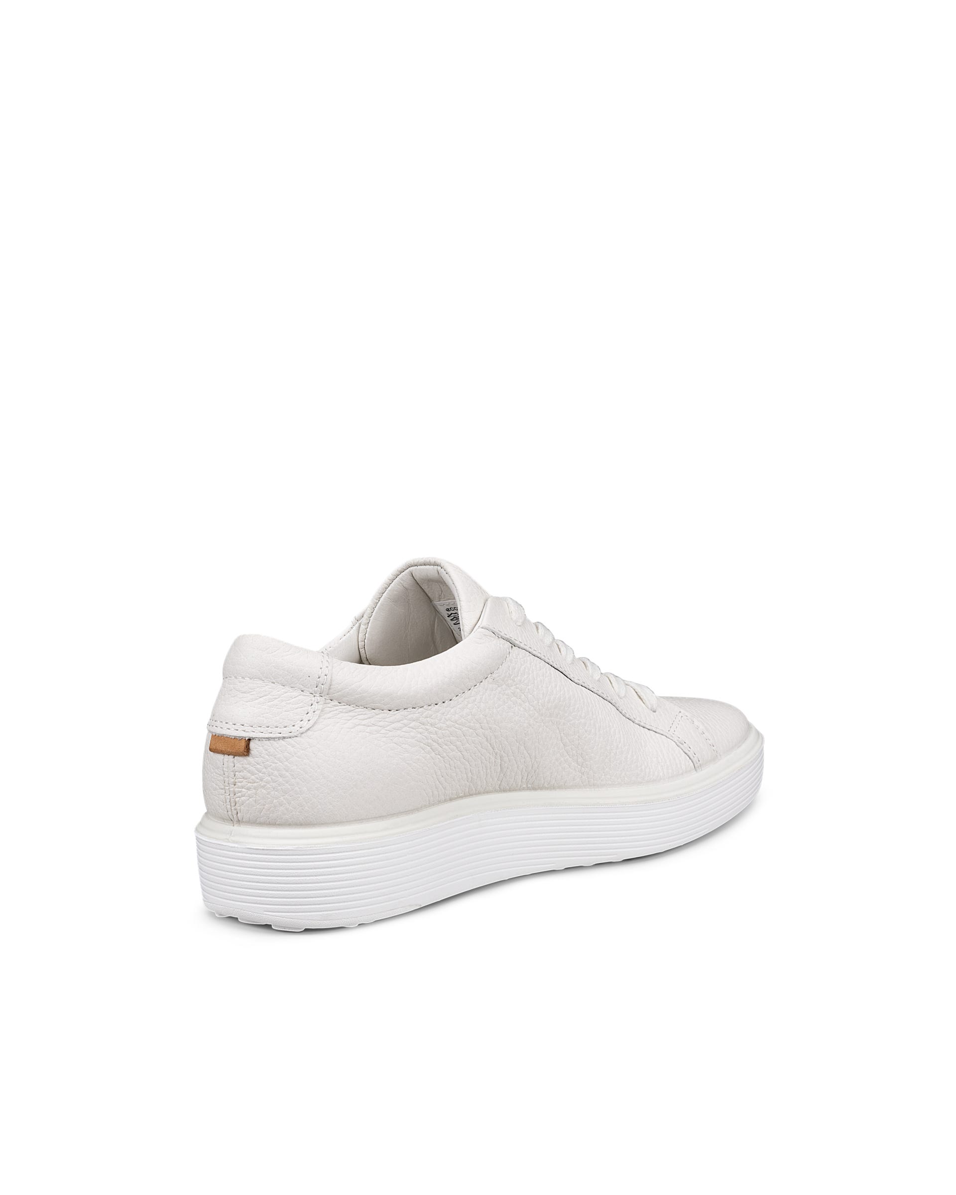 ECCO® Soft 60 női bőr sneaker - Fehér - Back