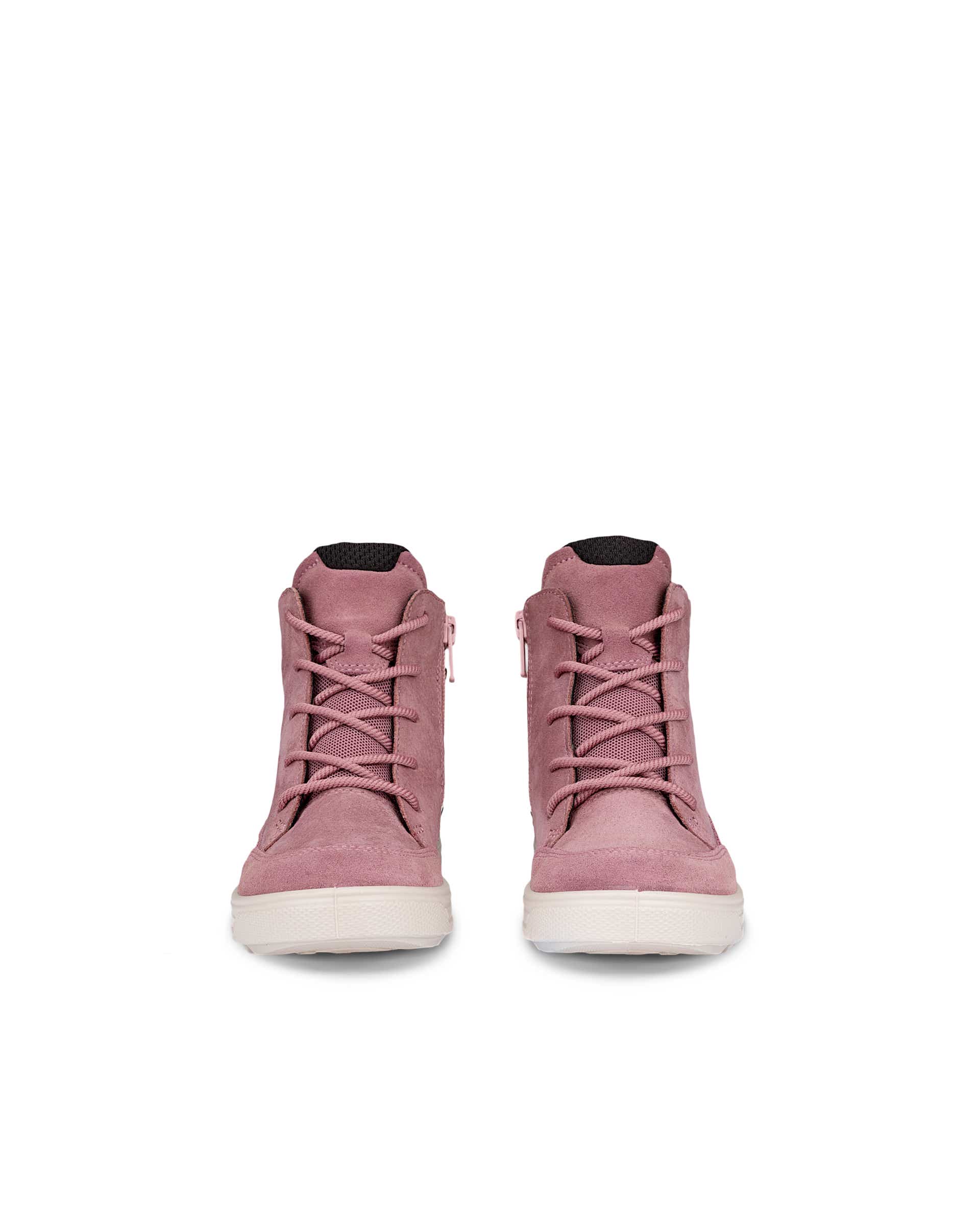 ECCO® URBAN SNOWBOARDER Vintersko i nubuck med Gore-Tex barn - Rosa - Front pair