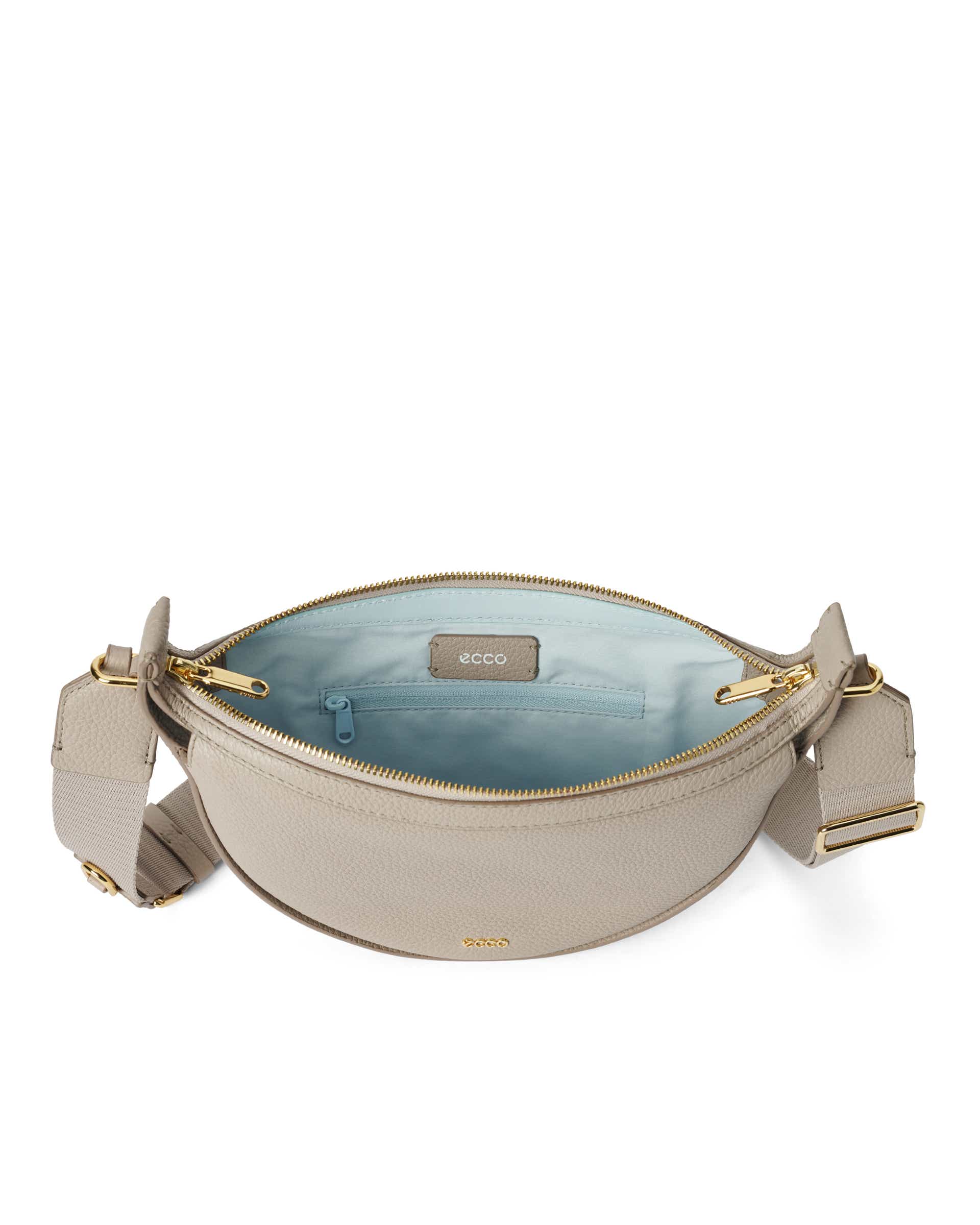 ECCO Fortune Bag S レザーショルダーバッグ - ベージュ - Inside