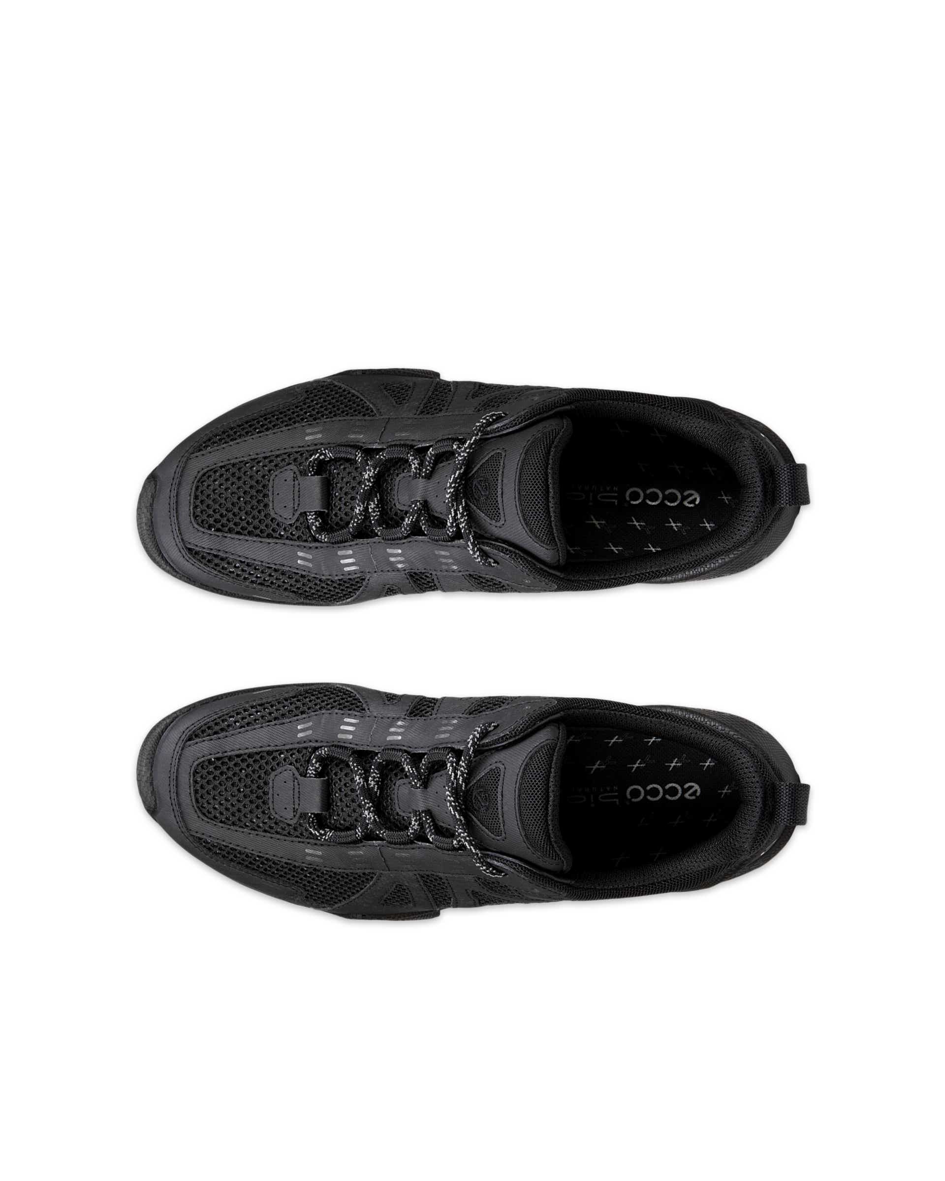 Dámske textilné outdoorové tenisky ECCO® BIOM C-TRAIL - Čierna - Top left pair