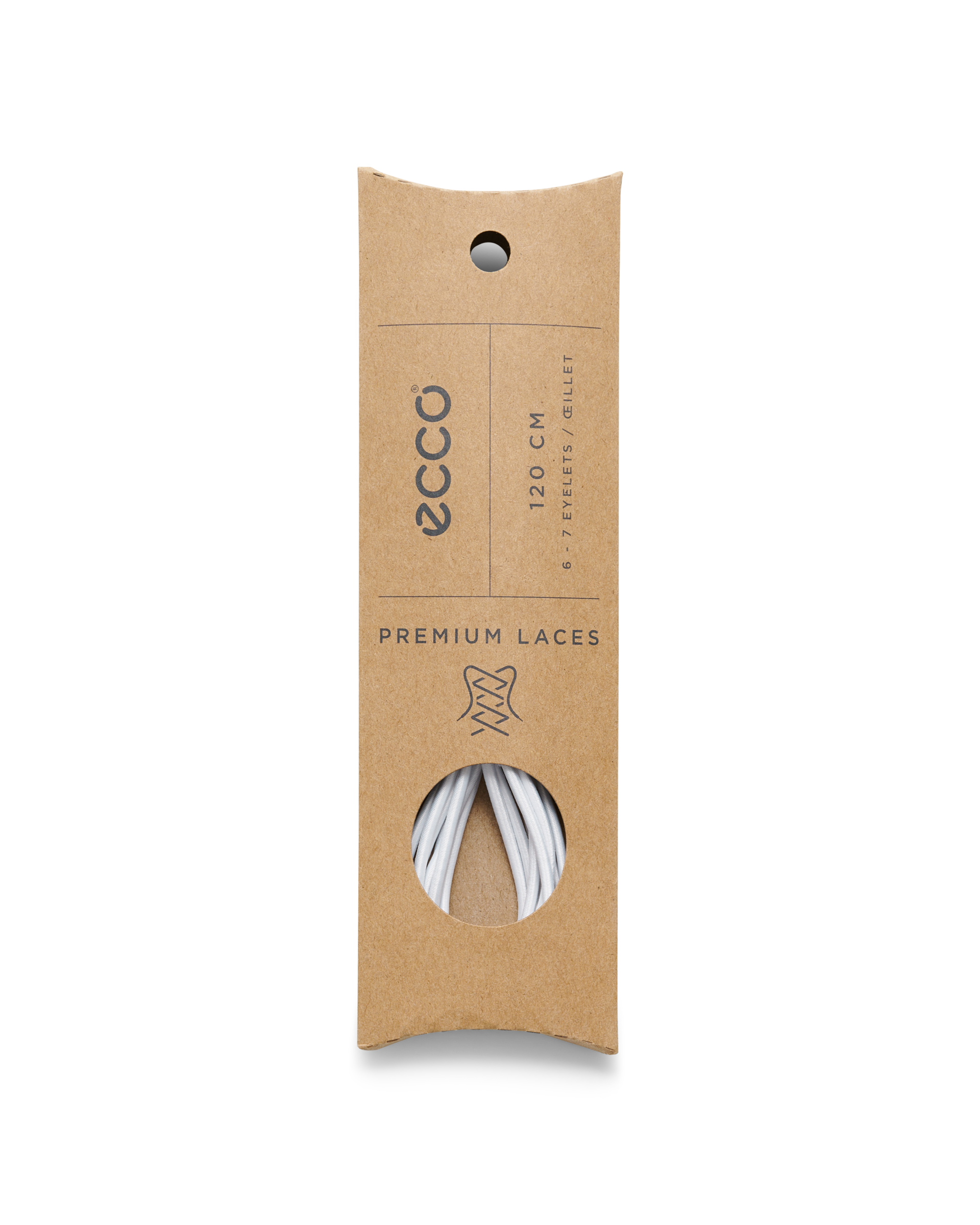 ECCO® Fast Lock lacets - Blanc - Detail-2