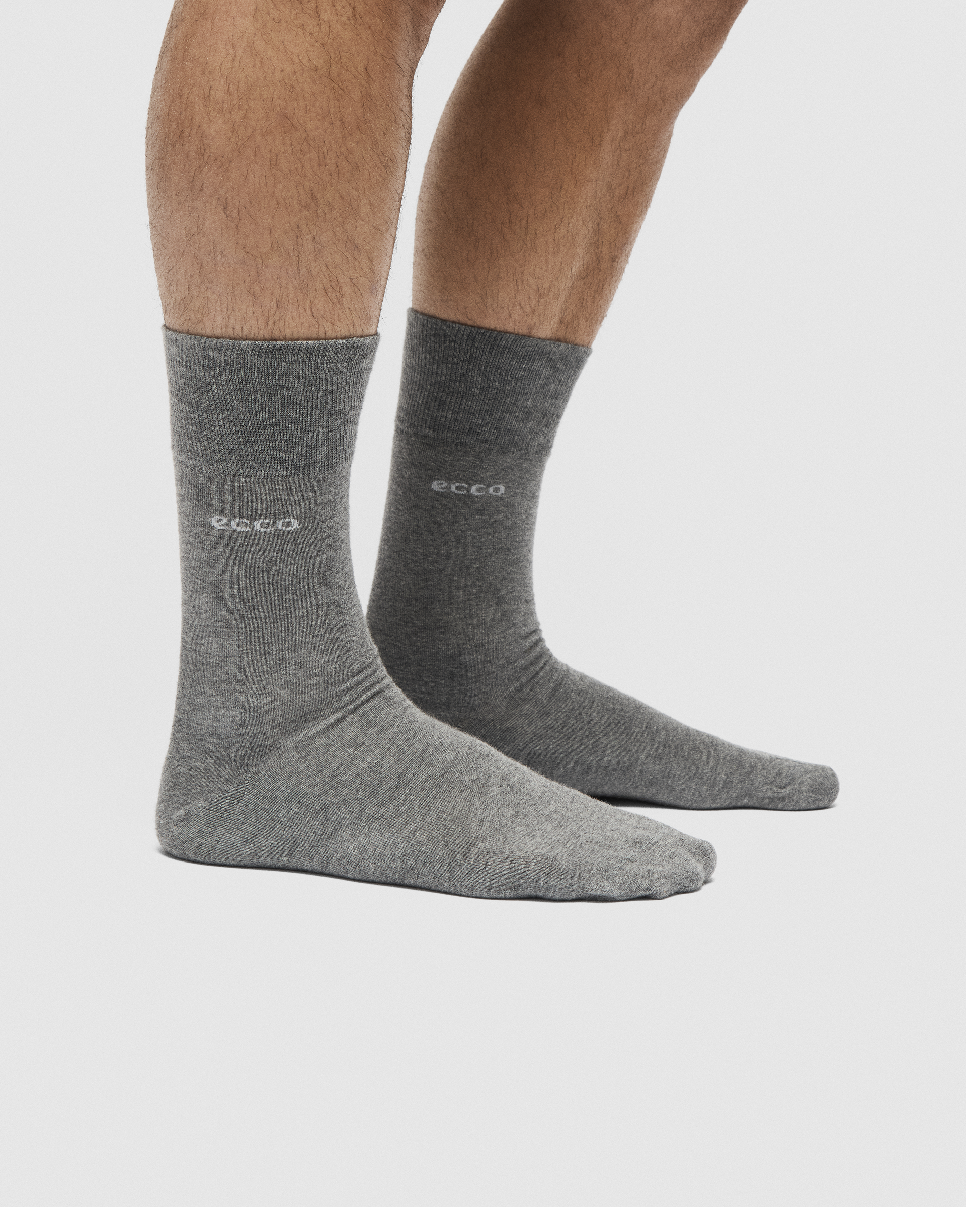 Unisex ponožky střední délky ECCO® Longlife - Šedá - Lifestyle image-1