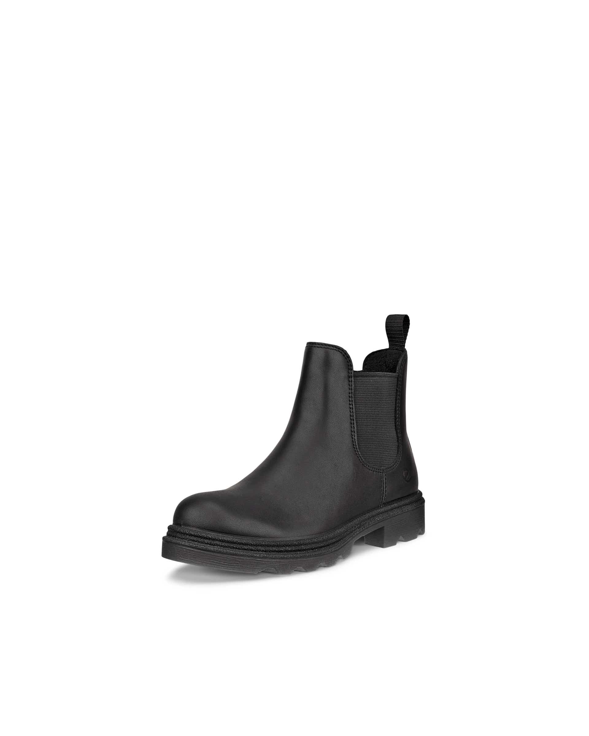 ECCO® Grainer Vattentät Chelseaboots skinn barn - Svart - Main