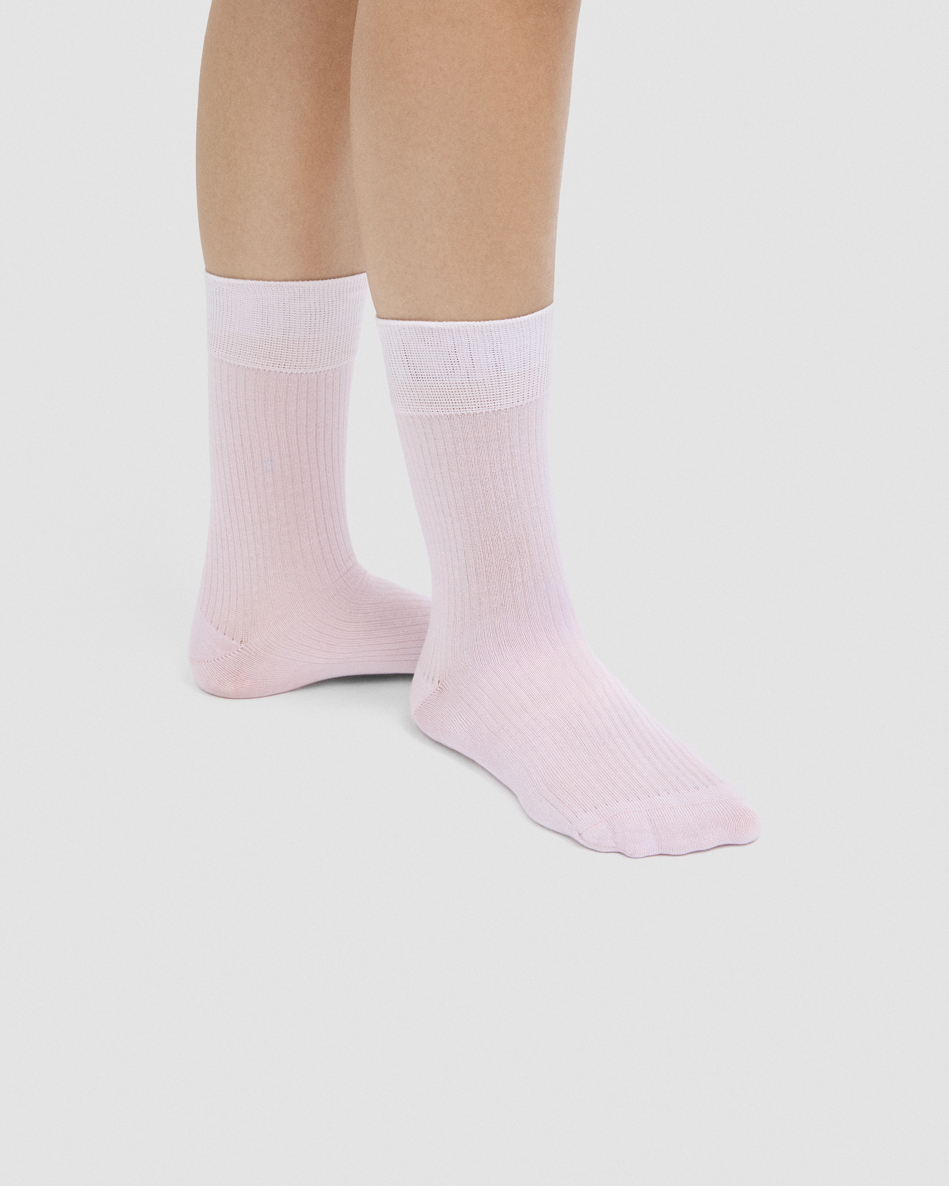 ECCO Classic Women Ribbed Mid — Pink