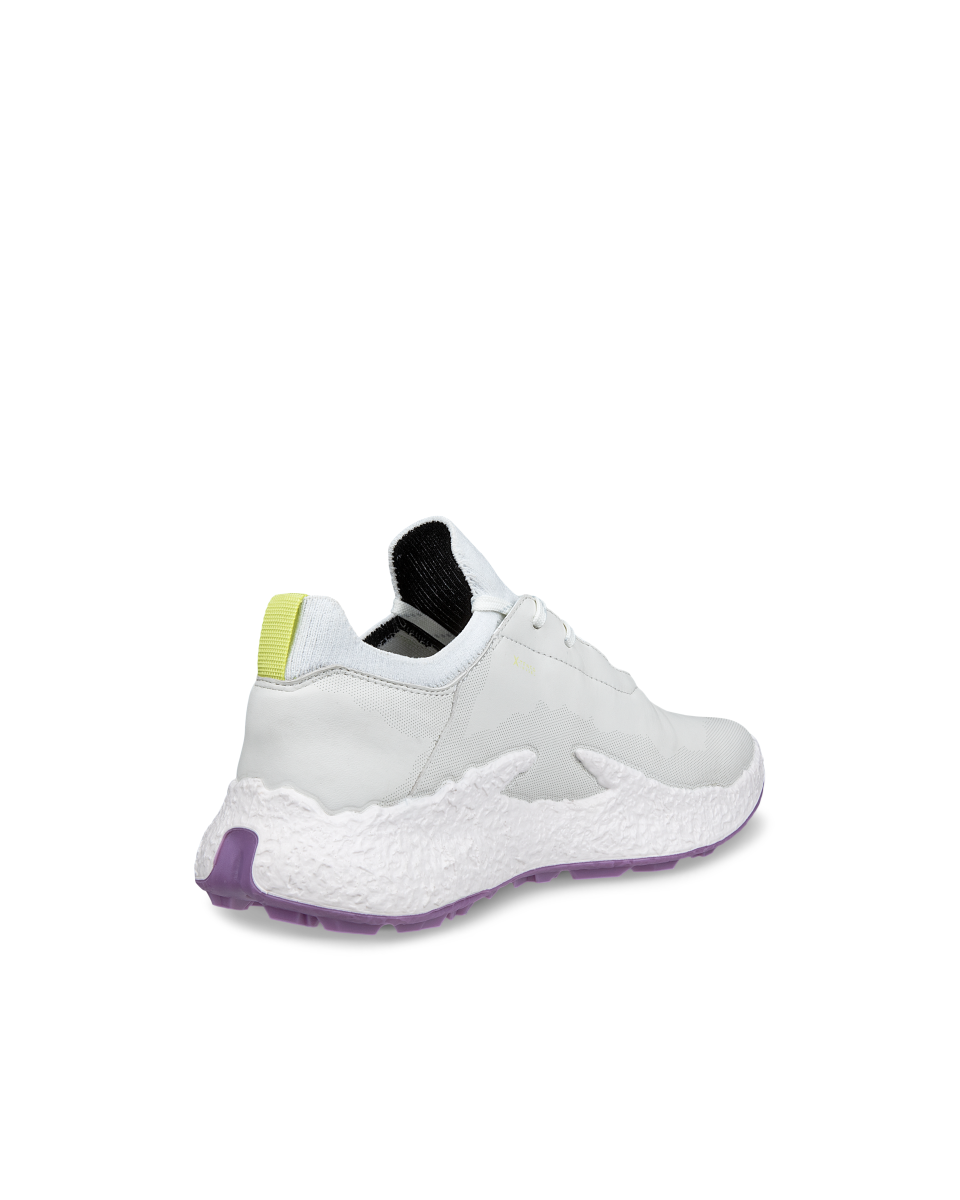 ECCO GOLF BIOM H5 LACE Women ウィメンズ レザーウォータープルーフゴルフシューズ - ホワイト - Back