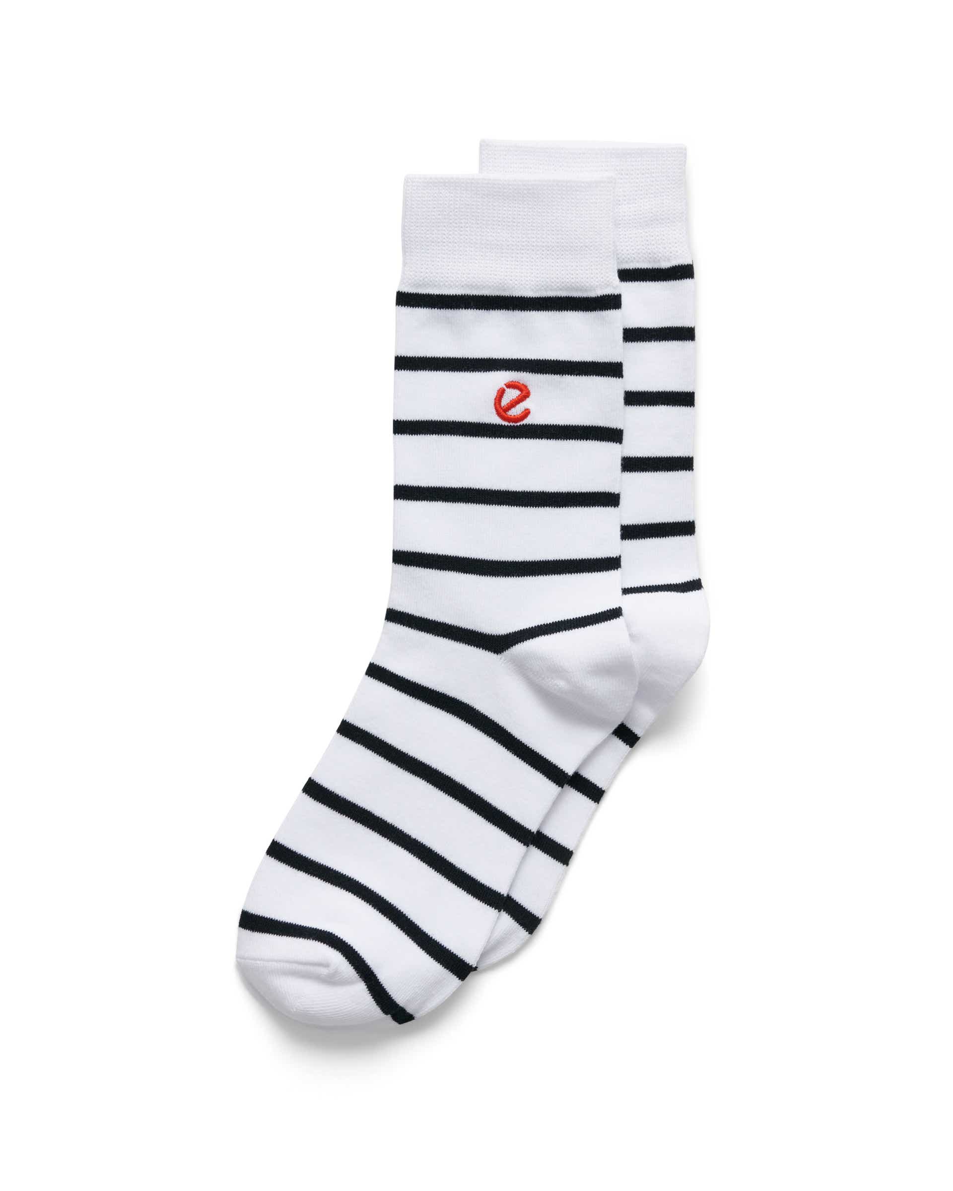 ECCO® Casual chaussettes pour femme - Blanc - Main