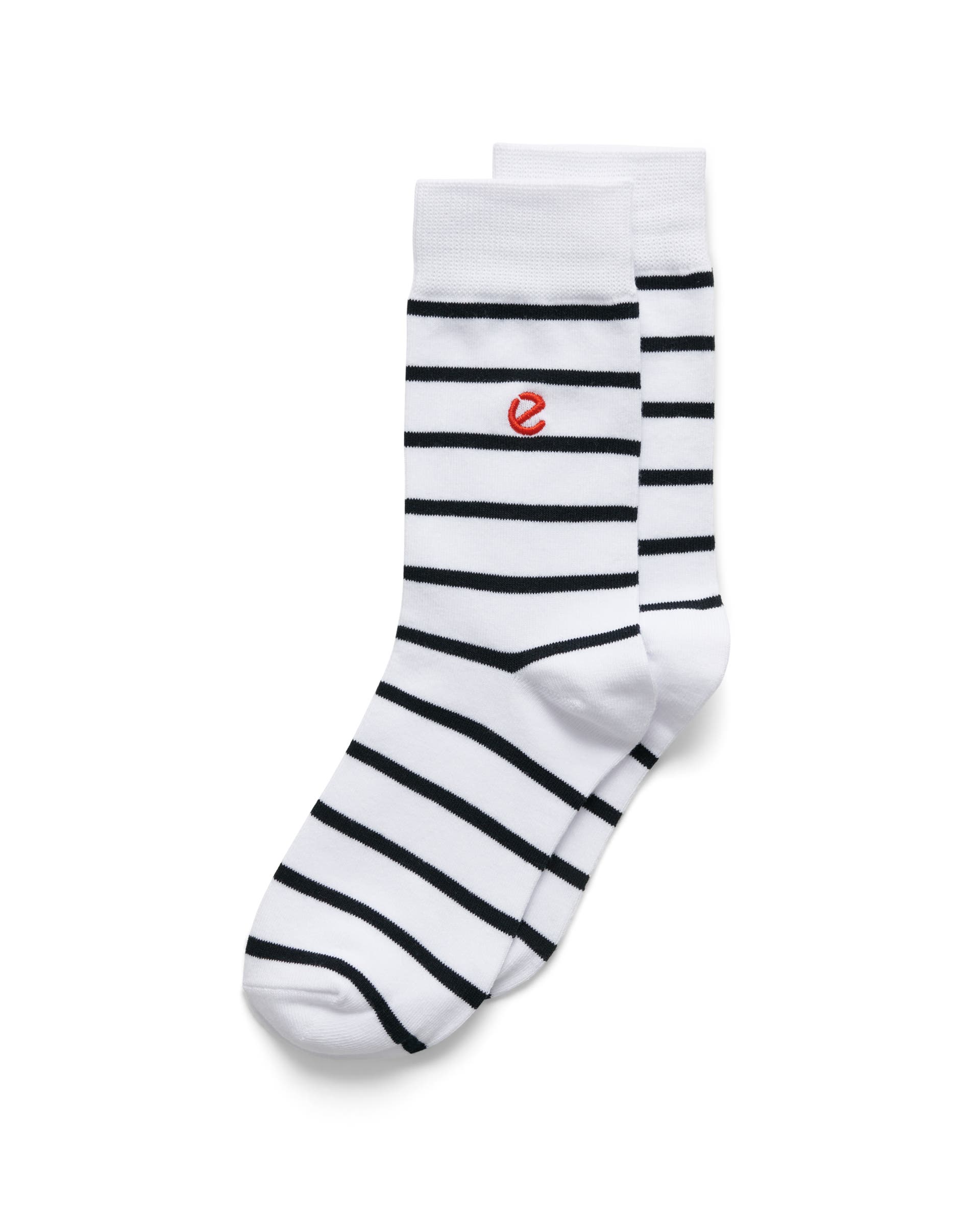 ECCO® Casual chaussettes pour femme - Blanc - Main