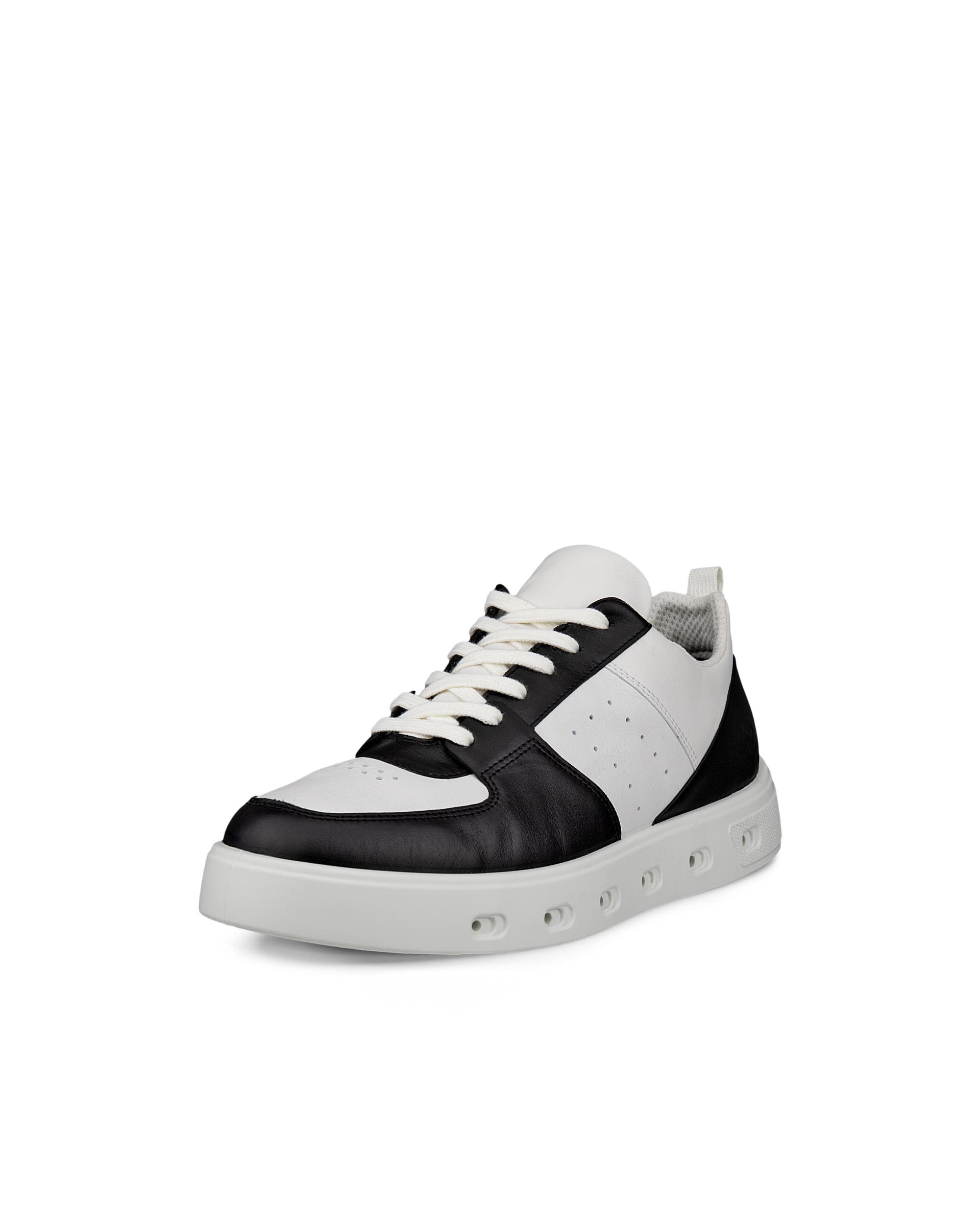 ECCO Street 720 WOMEN ウィメンズ レザーGore-Texスニーカー - ブラック - Main