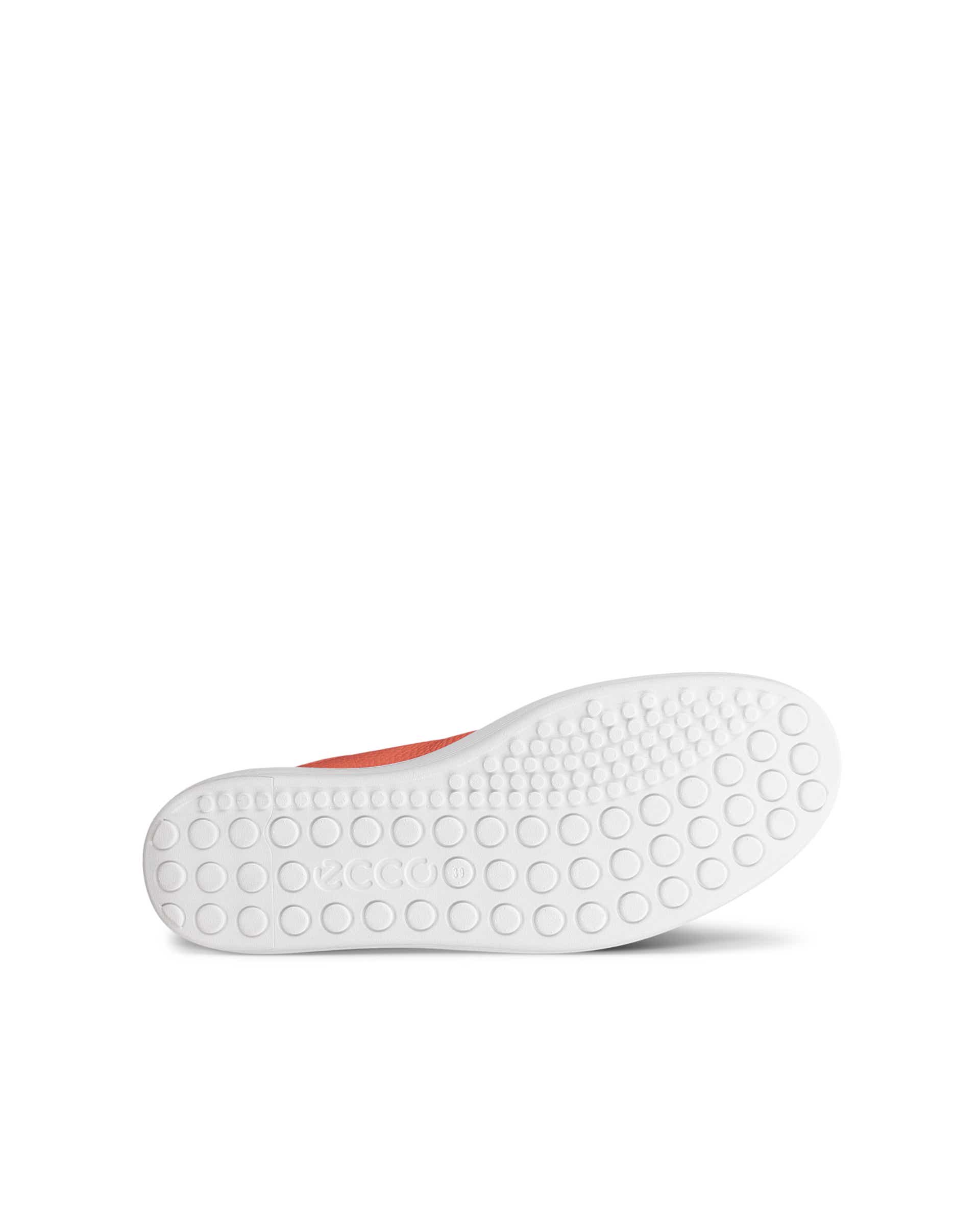 ECCO® Soft 60 Damen Ledersneaker - Orange - Sole