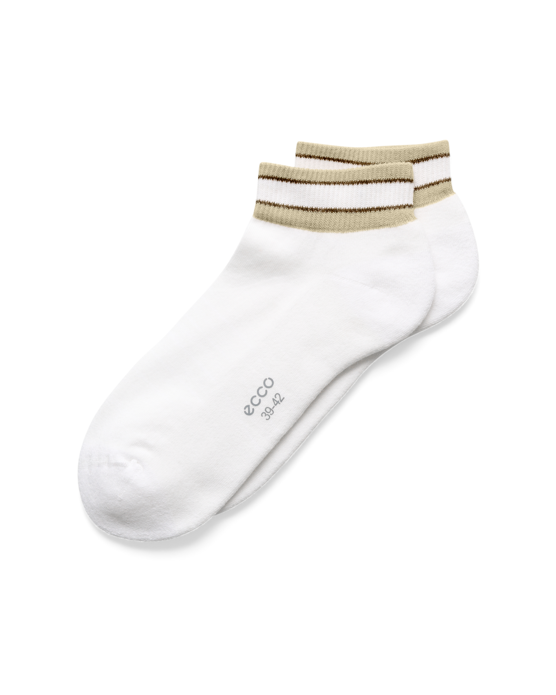 ECCO Retro Low Cut 2-Pack — White