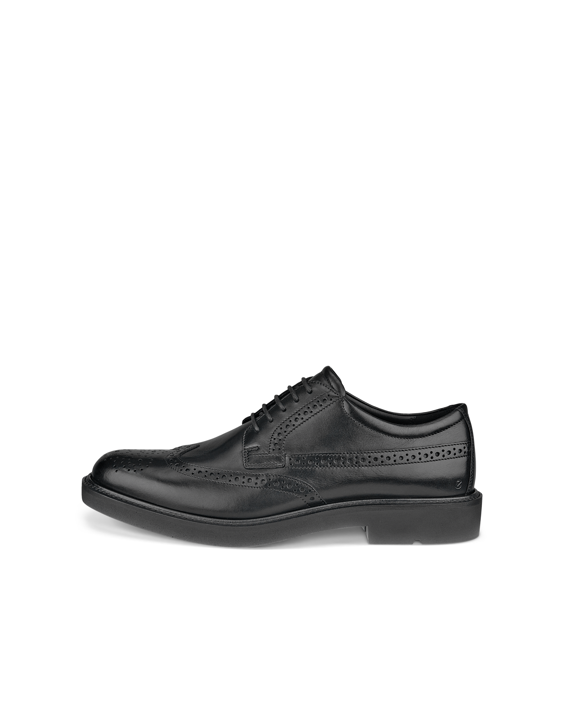 ECCO® Metropole London Herren Budapester aus Leder - Schwarz - Outside