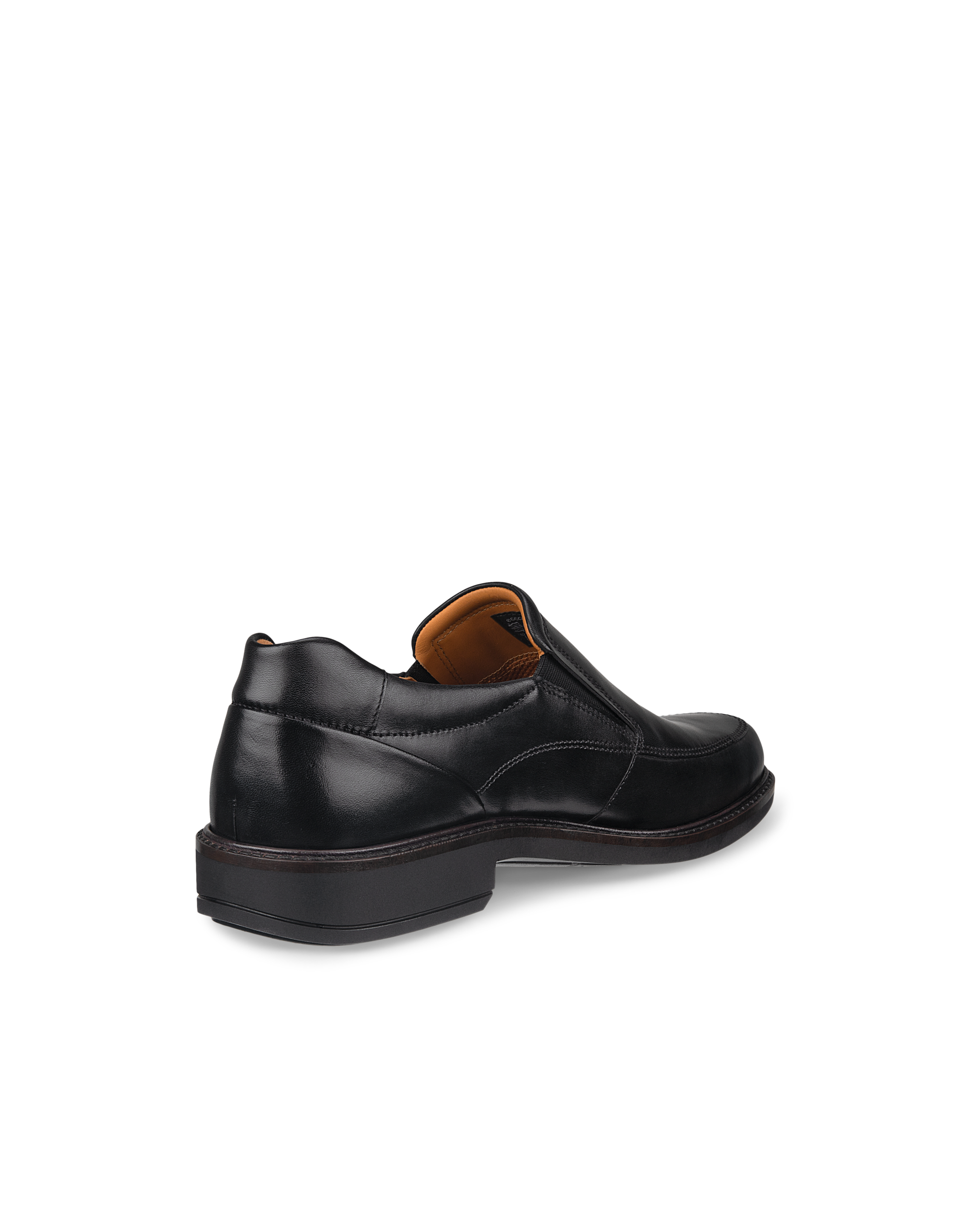 Men's ECCO® Holton Leather Slip-On Shoe | Black