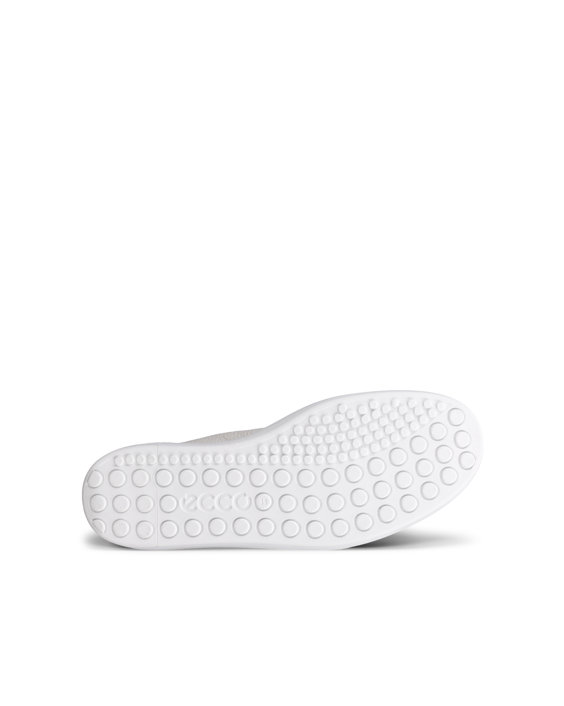 ECCO® Soft 60 Dames leren sneaker - Wit - Sole