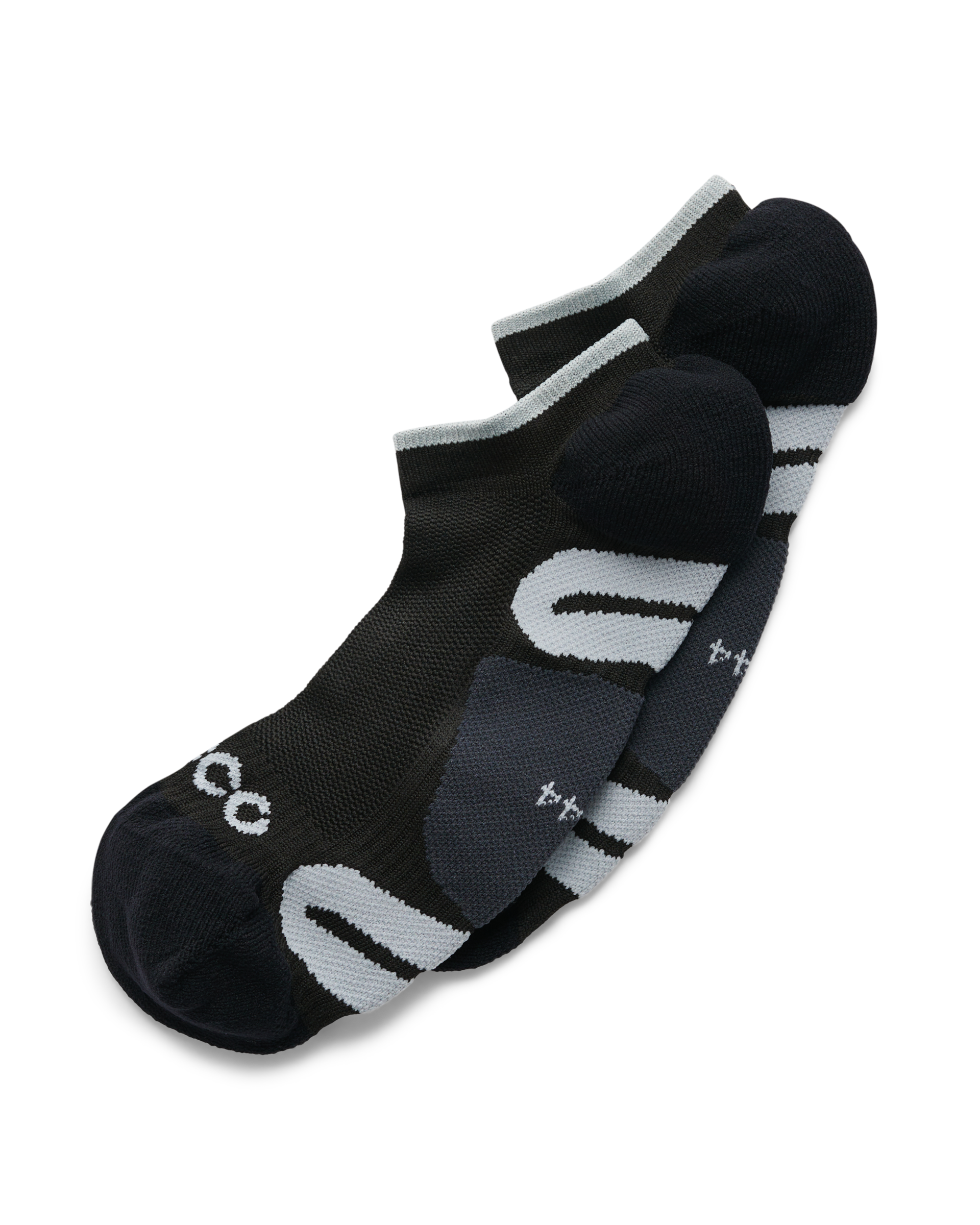 Unisex ECCO® Functional No-Show Socks - Black - Main