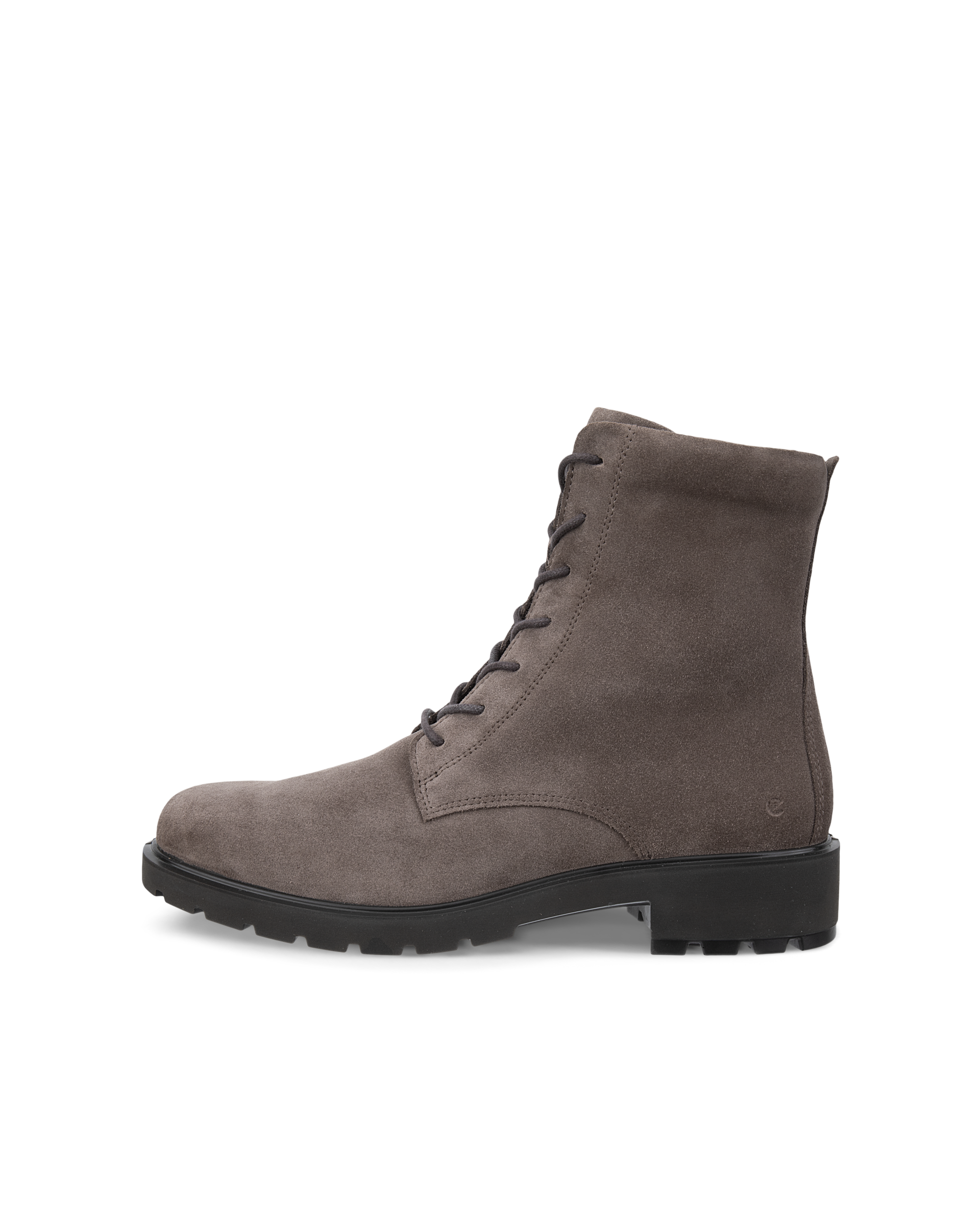 ECCO METROPOLE VIENNA - Women's Suede Mid-Cut Boot - Brown - 4.5
