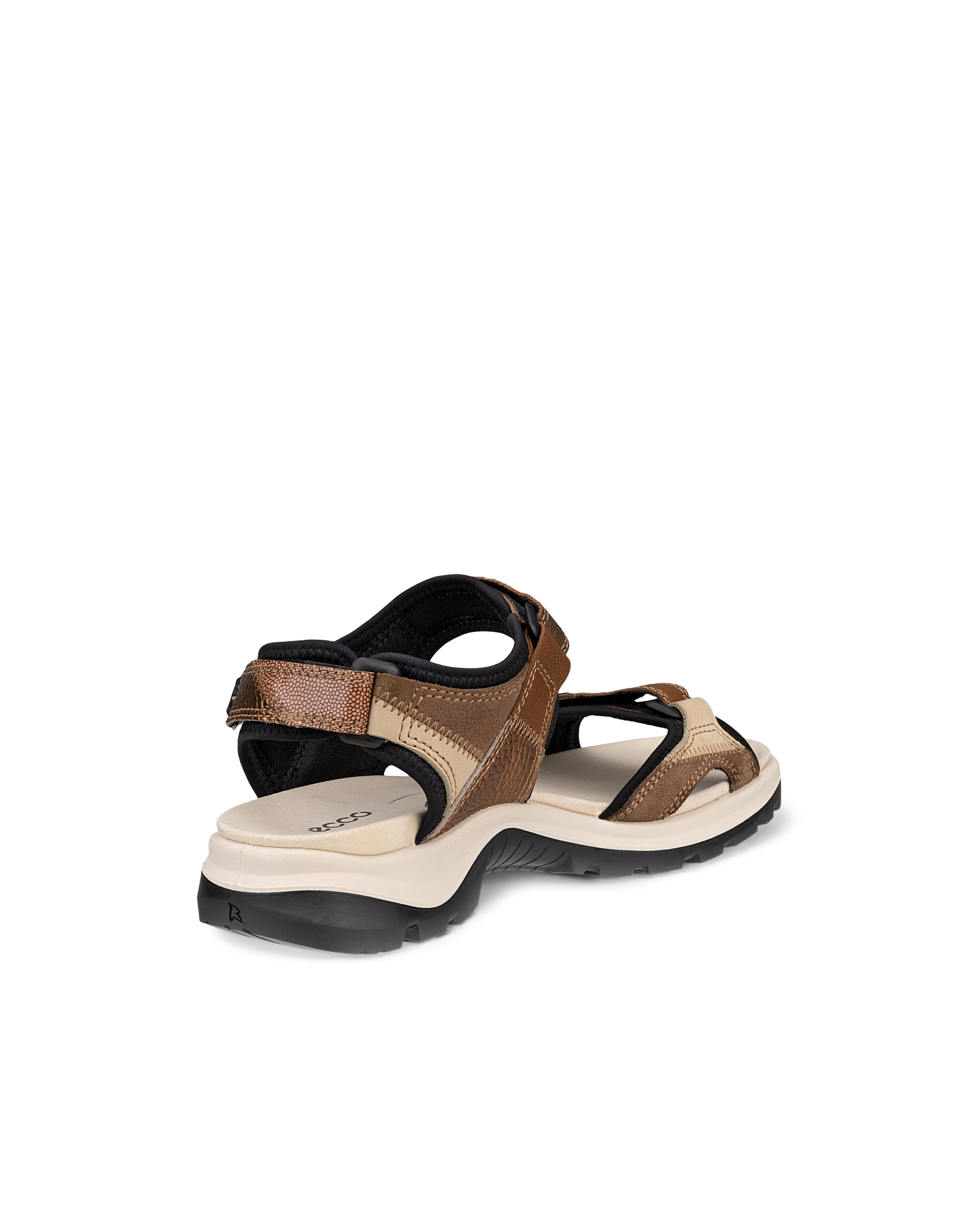 ECCO® OFFROAD dames suède wandelsandaal - Bruin - Back