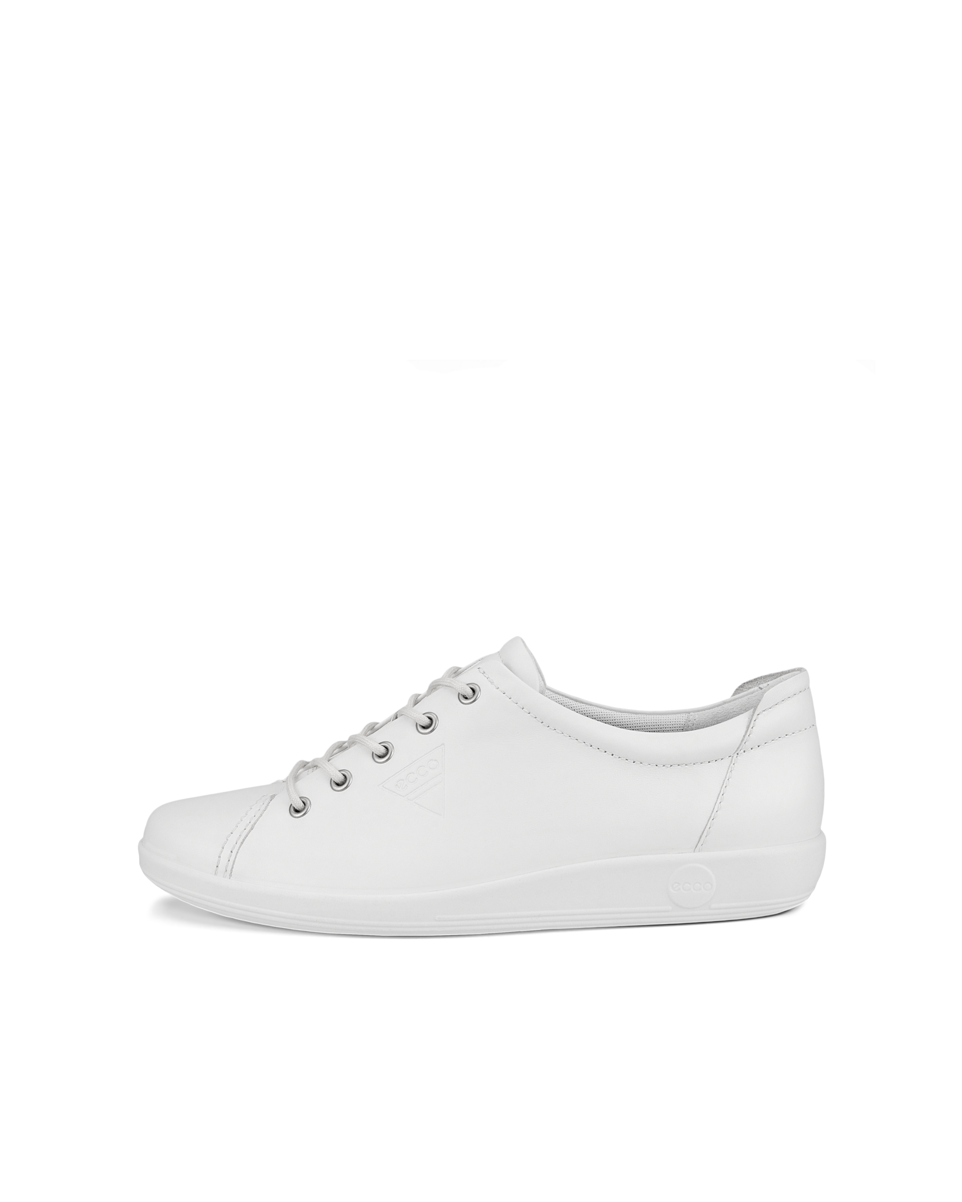 ECCO® Soft 2.0 Skinn promenadsko dam - Vit - Outside