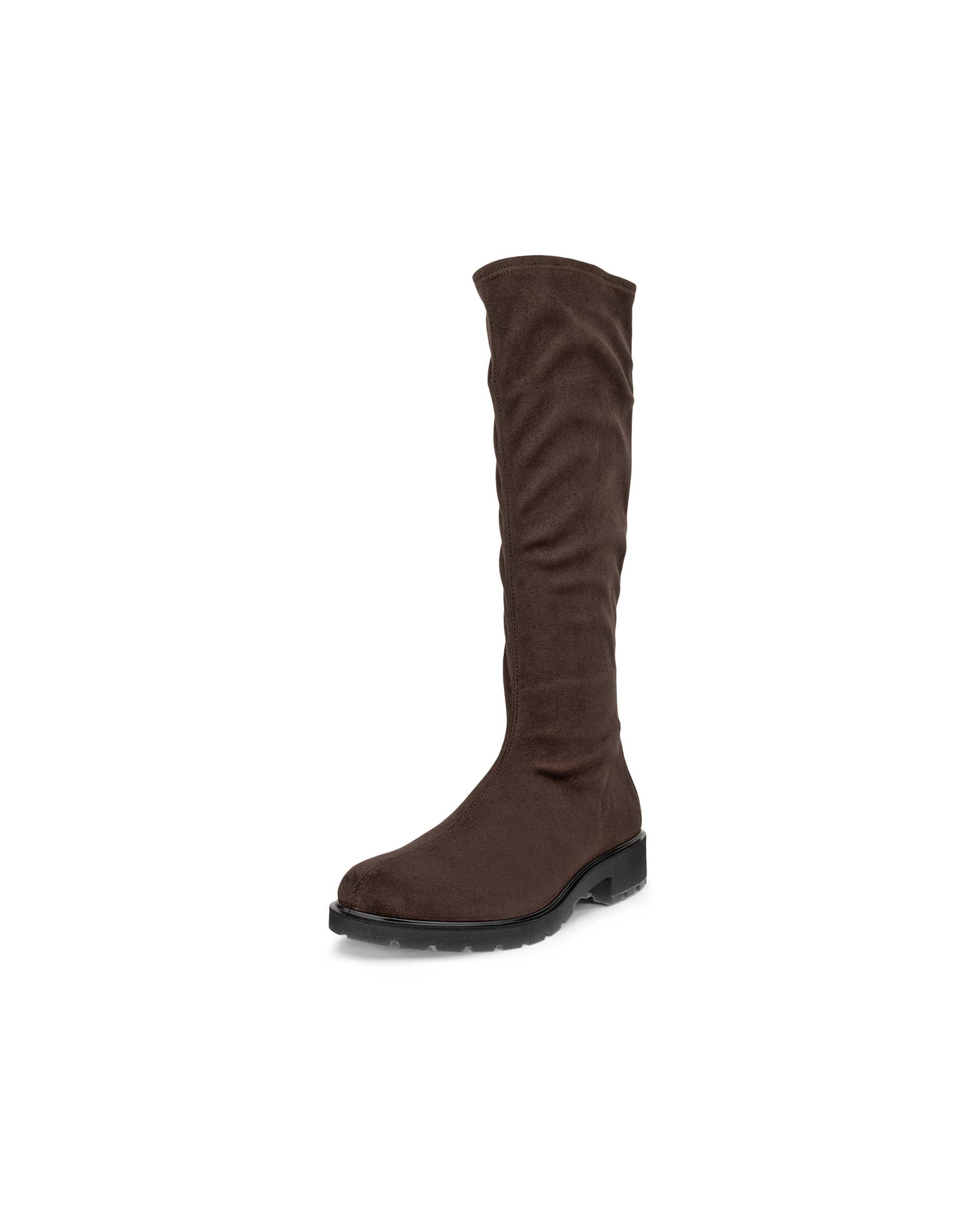 Women's ECCO® METROPOLE VIENNA Textile High-Cut Boot - Brown - Main