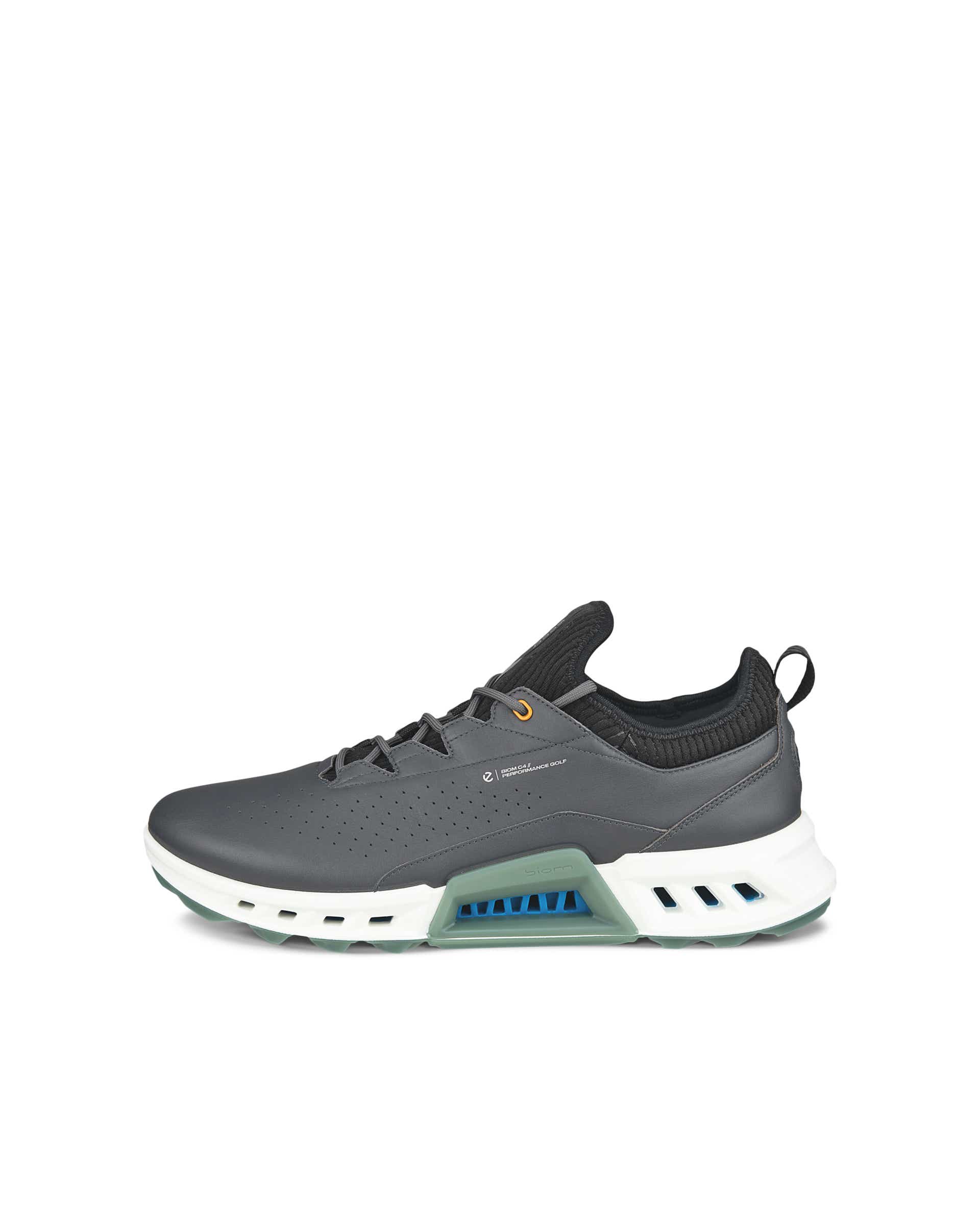 ECCO Golf BIOM C4 Men メンズ レザーGore-Texゴルフシューズ - グレー - Outside