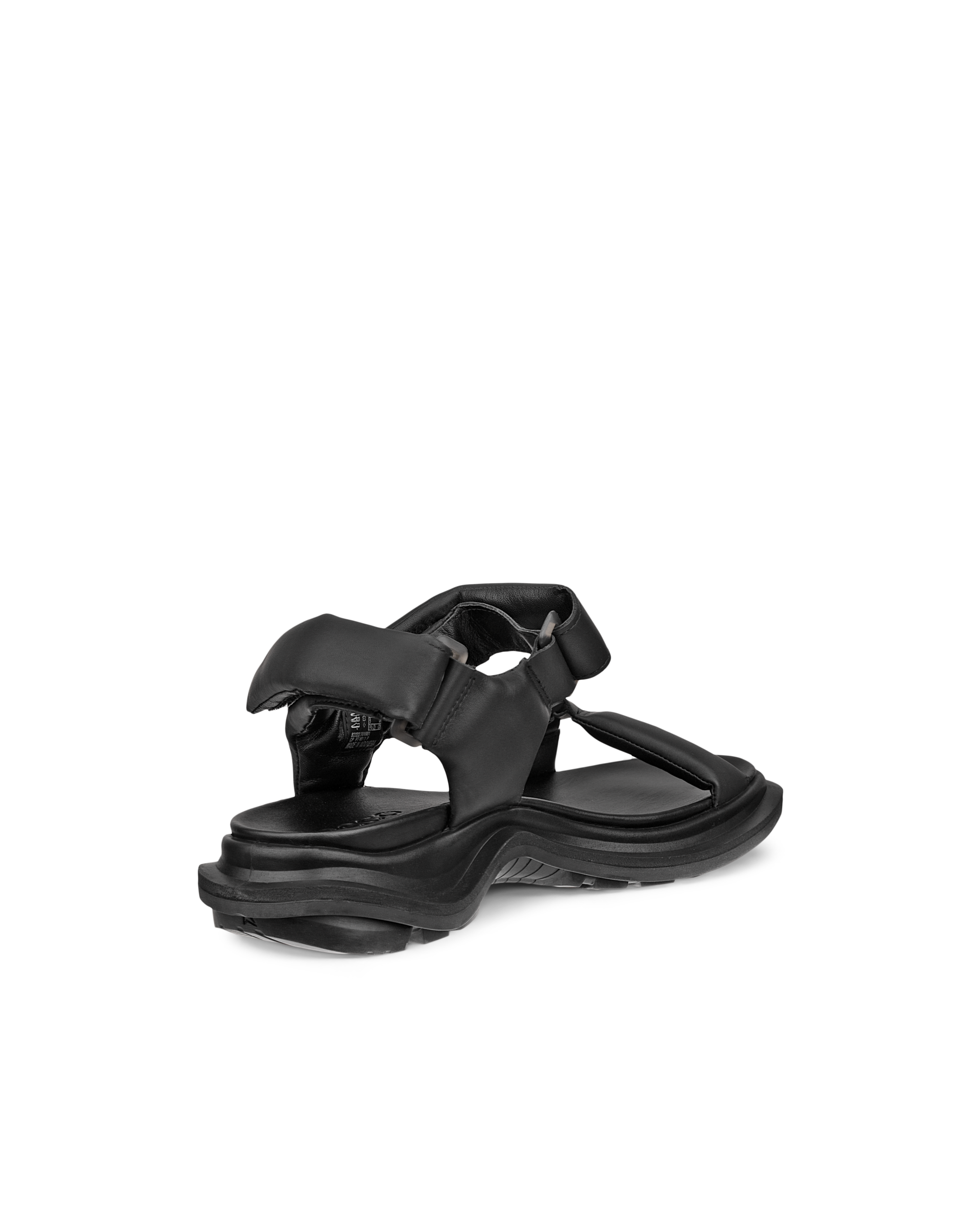 ECCO Offroad ウィメンズ レザーウォーキングサンダル | ブラック ECCO Offroad ウィメンズ レザーウォーキングサンダル | ブラック