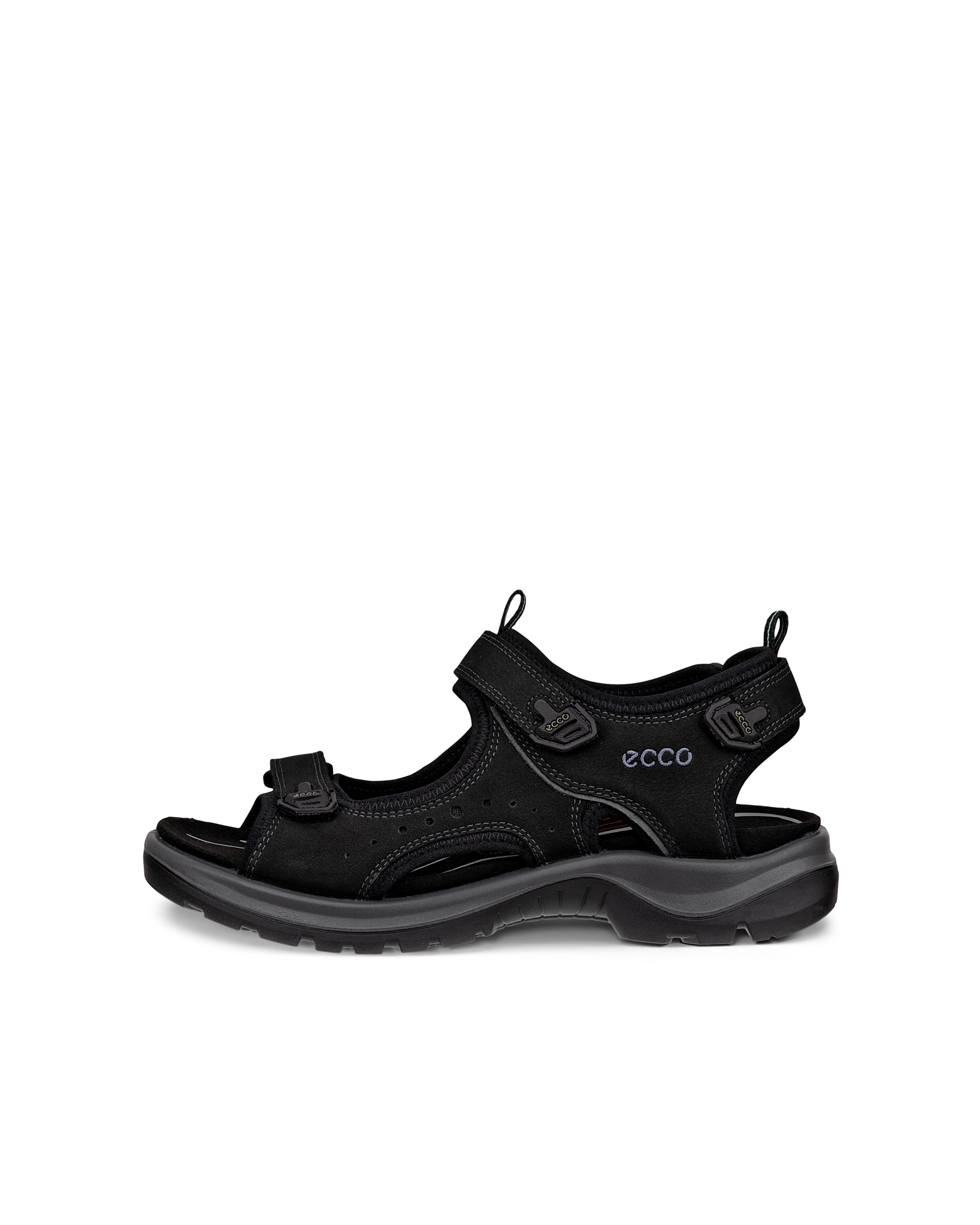 ECCO® Offroad nubuko žygio basutės moterims - Juoda - Outside