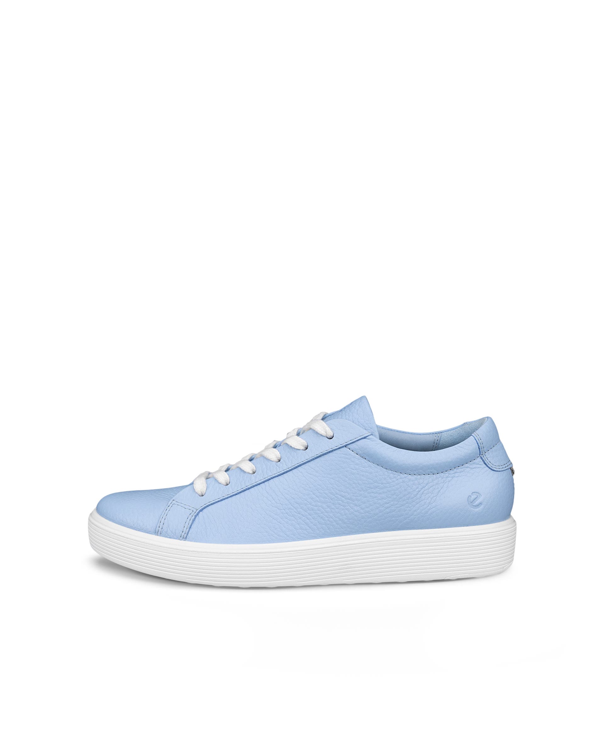 ECCO® Soft 60 baskets en nubuck pour femme - Bleu - Outside