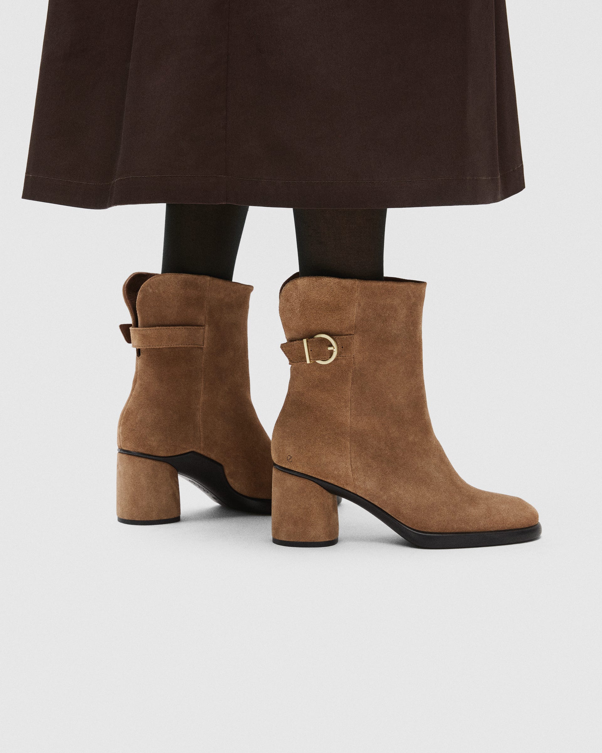 Women's ECCO® Sculpted LX 55 Suede Pull-On Mid-Calf Boot