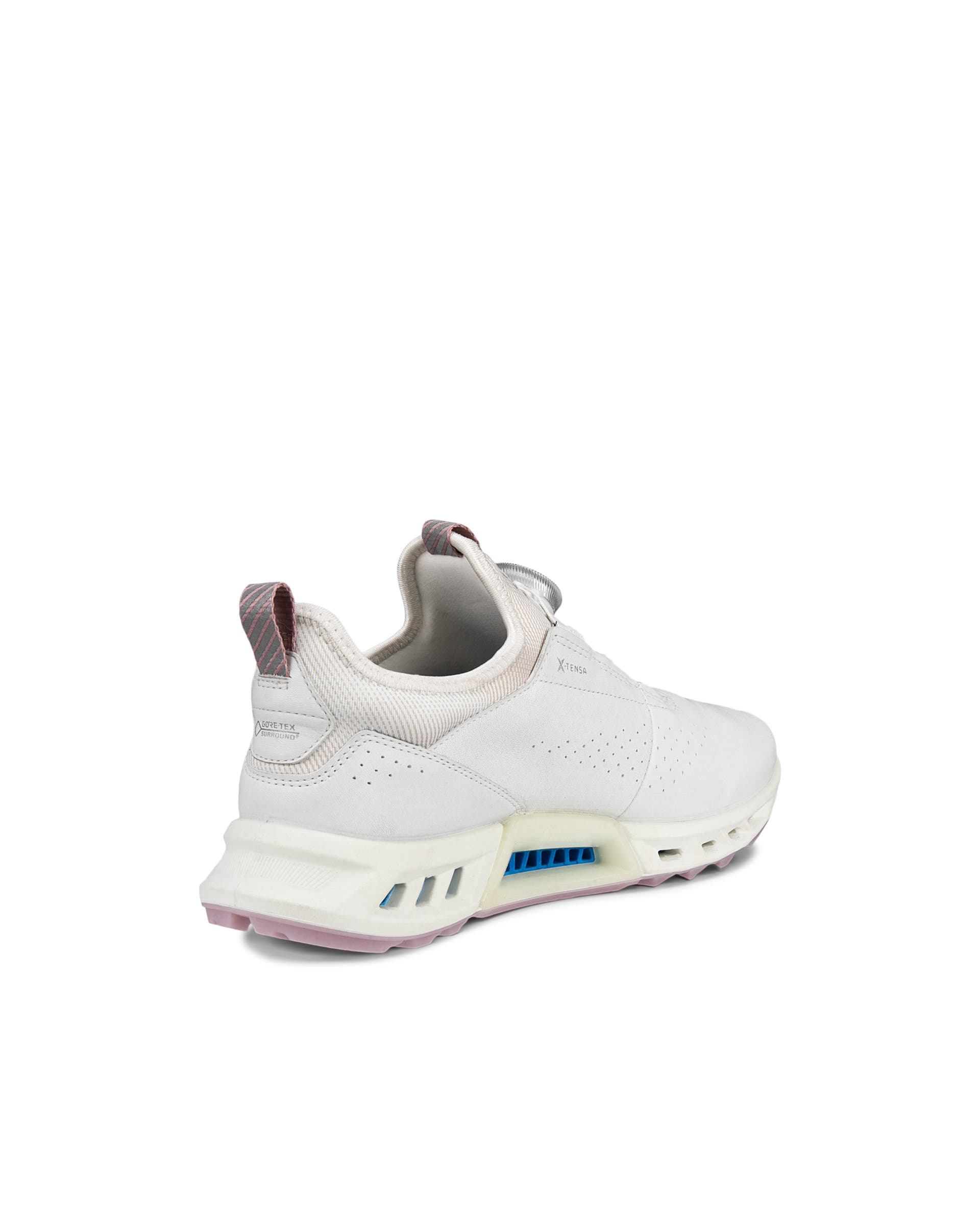 ECCO Golf BIOM C4 Hybrid ウィメンズ レザーGore-Texゴルフシューズ - ホワイト - Back