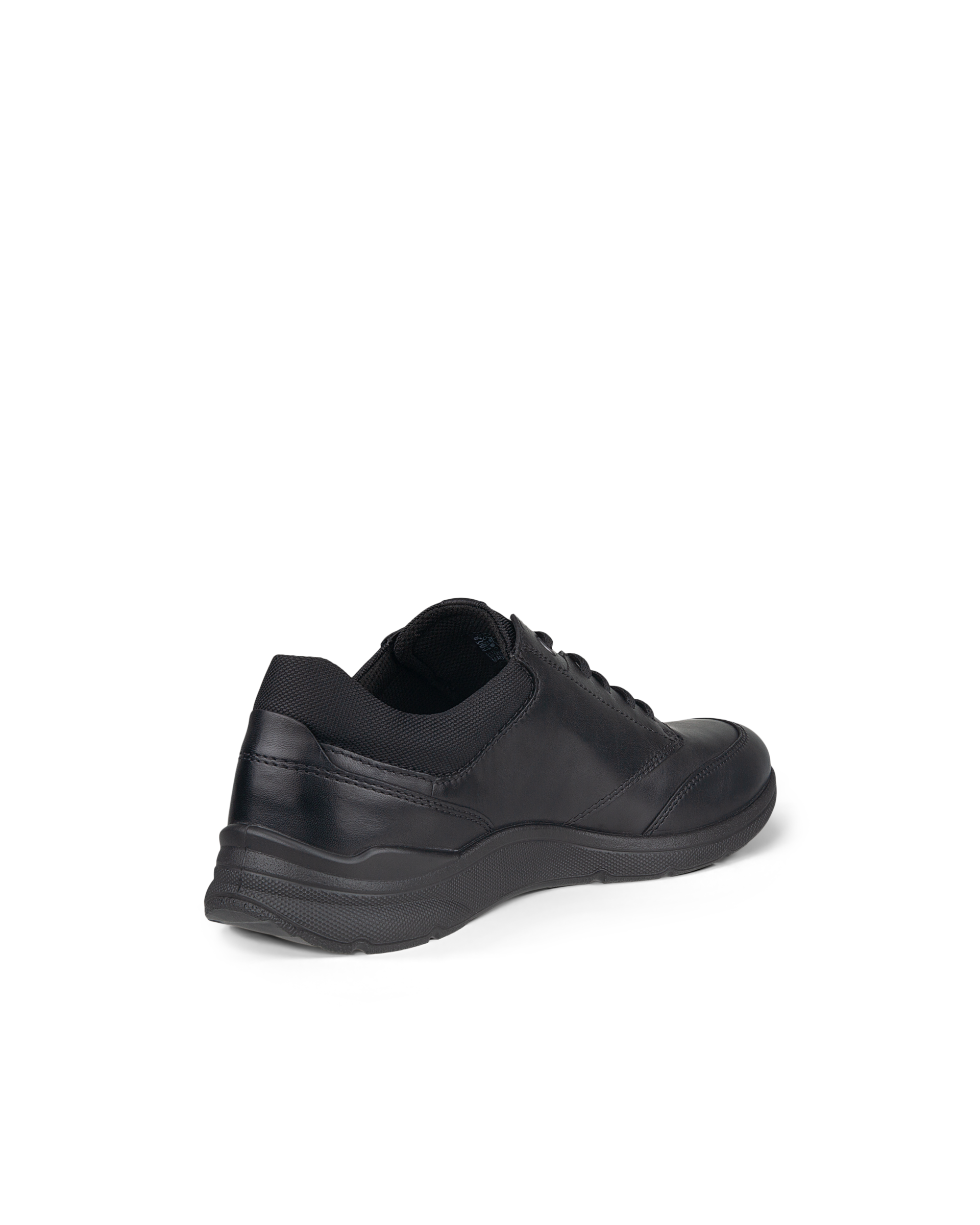 ECCO® Irving Heren leren veterschoen - Zwart - Back