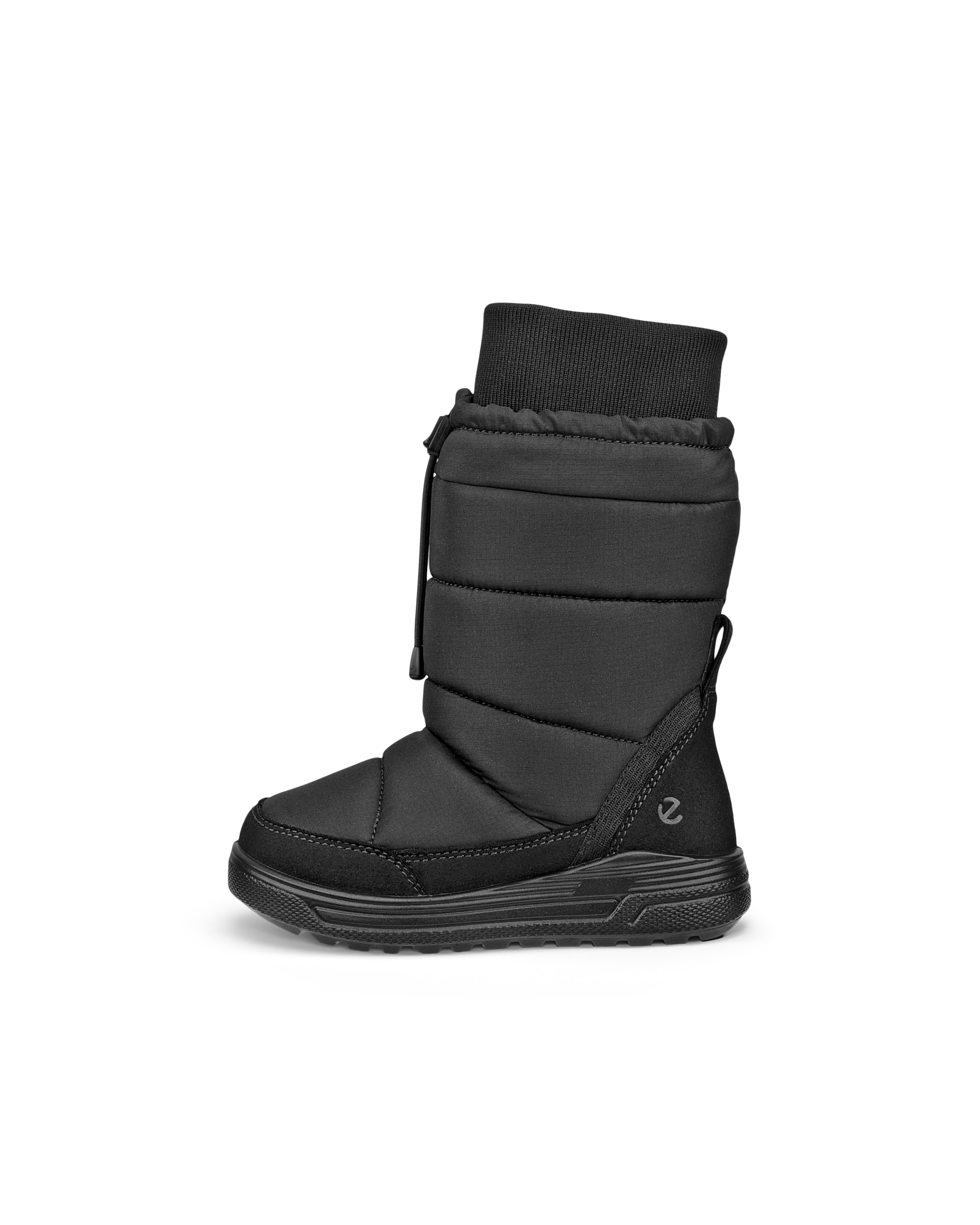 ECCO URBAN SNOWBOARDER - Kids' Textile Gore-Tex Winter Boot - Black - 10-10.5